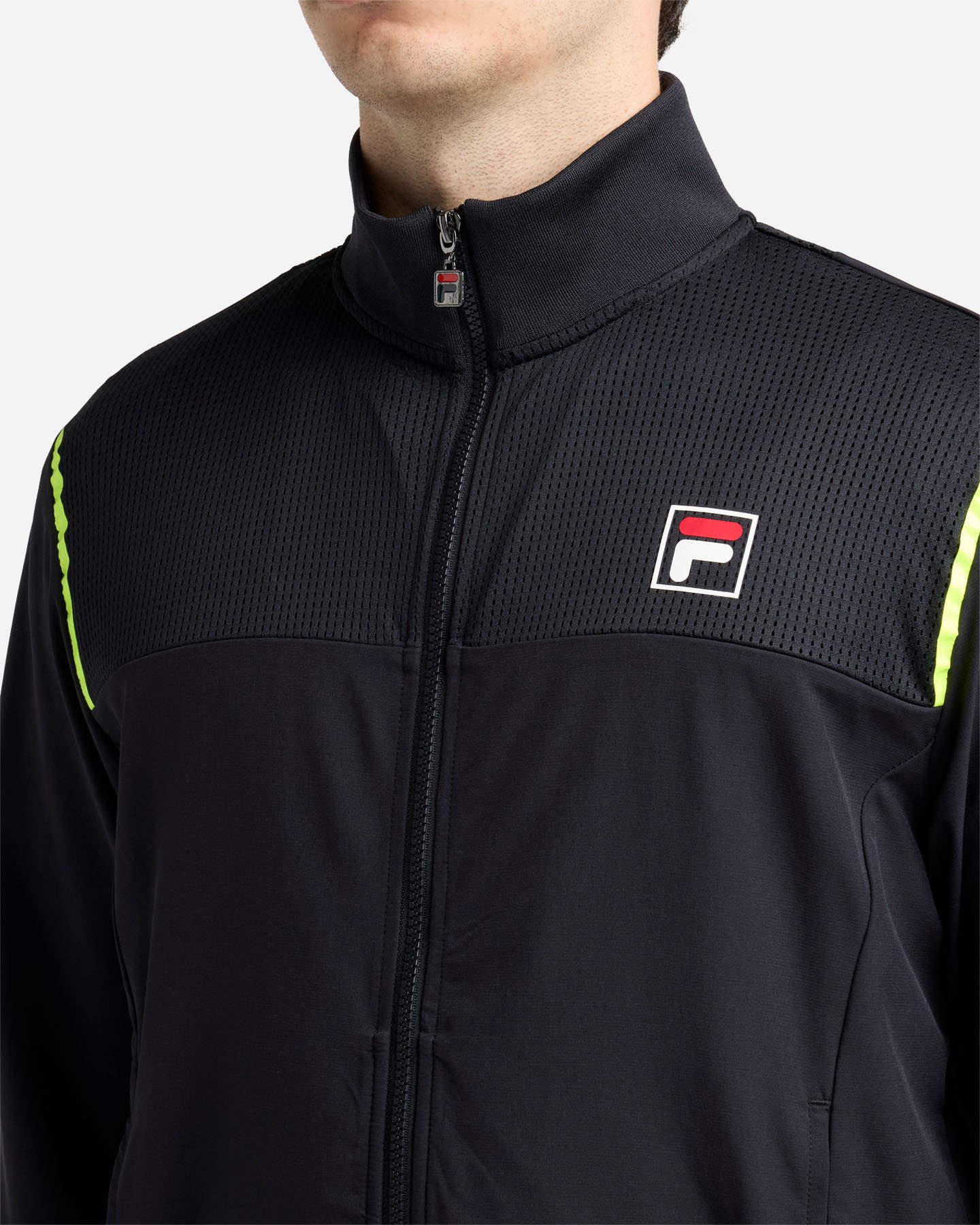 Giacca tennis FILA COURT LINE M - Nero - 5 | Cisalfa Sport