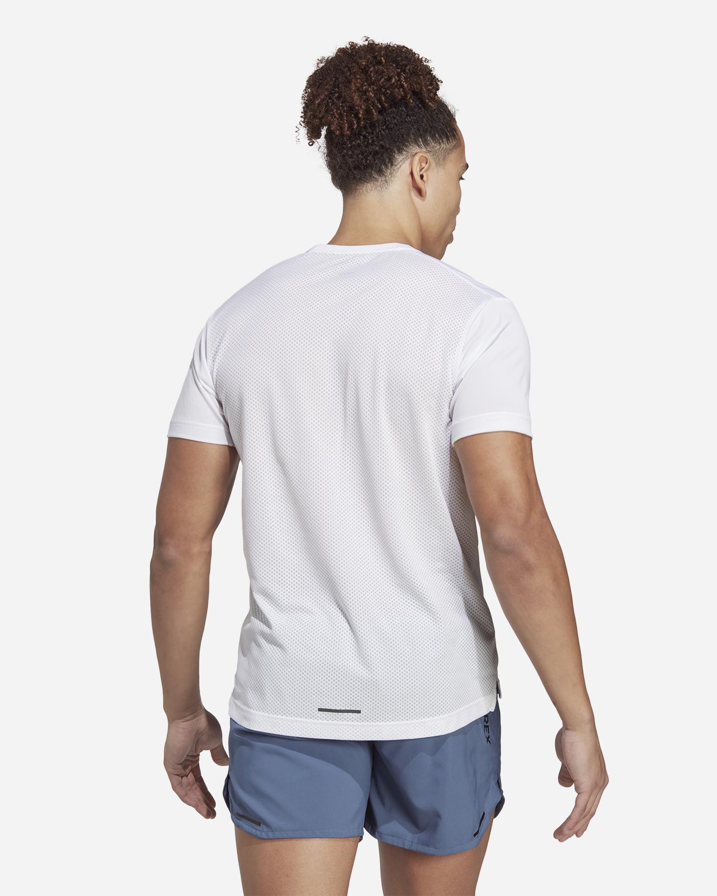 T-shirt running ADIDAS AGRAVIC M - Bianco - 2 | Cisalfa Sport