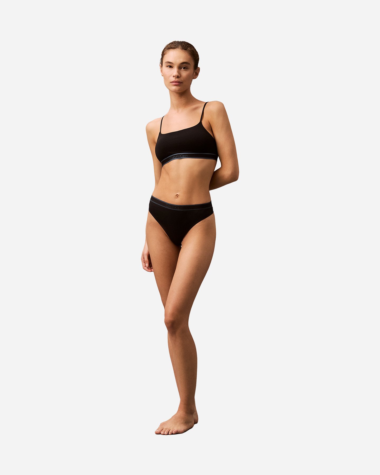 Slip intimo CALVIN KLEIN UNDERWEAR SLIP THONG W - Nero - 2 | Cisalfa Sport
