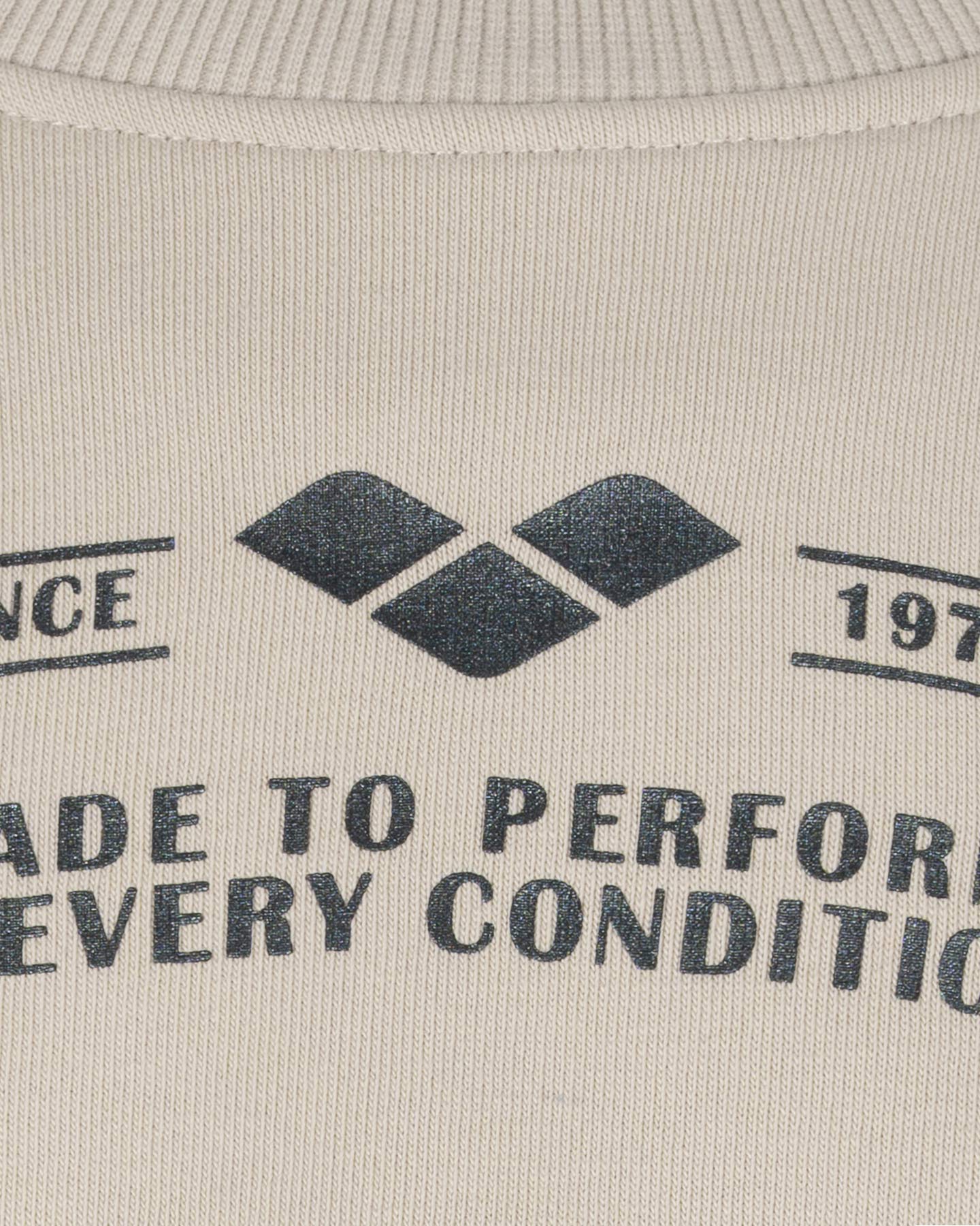 Felpa ARENA ATHLETIC JR - Beige - 2 | Cisalfa Sport