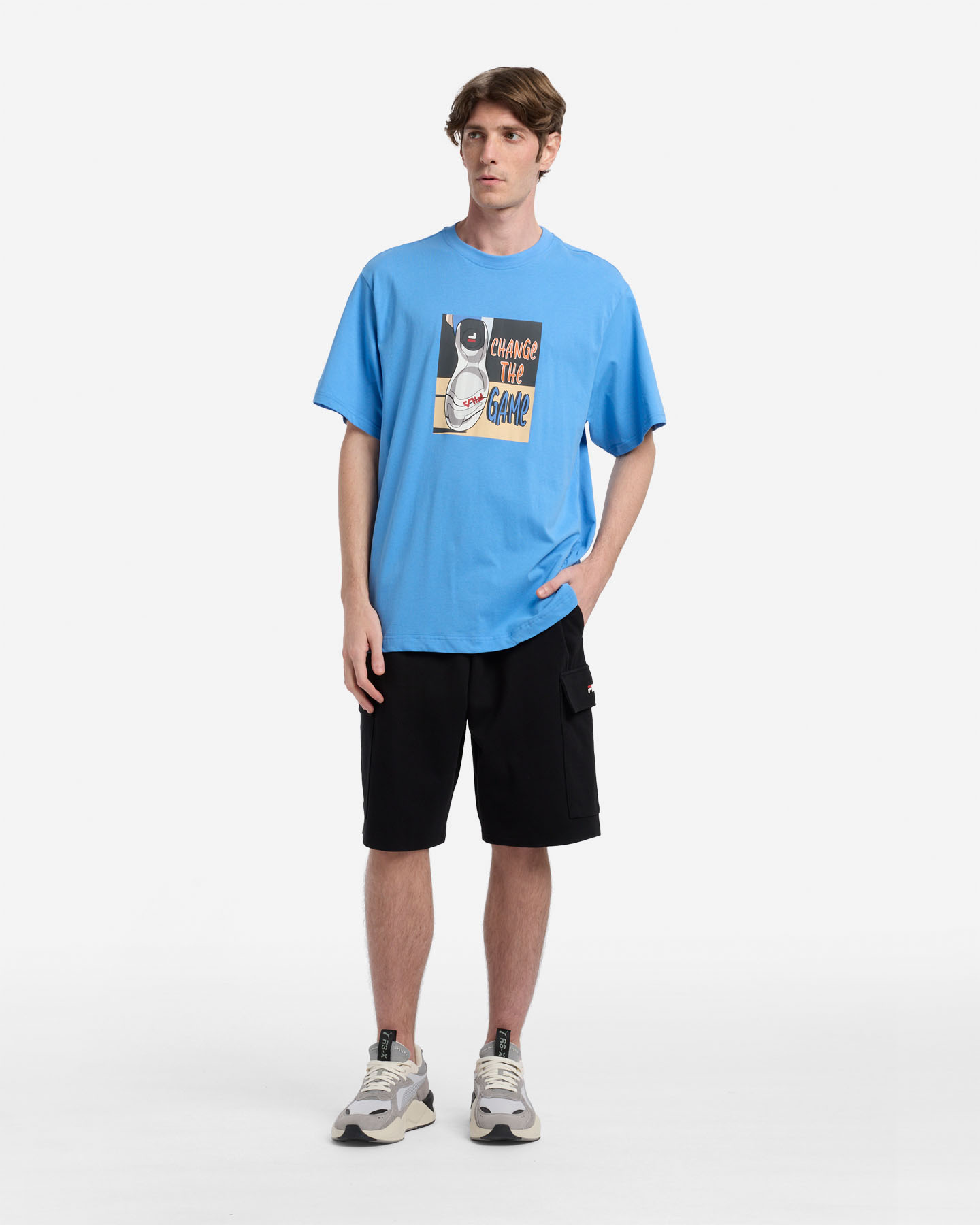 T-shirt FILA ATHLEISURE DYNAMISM M - Azzurro - 2 | Cisalfa Sport