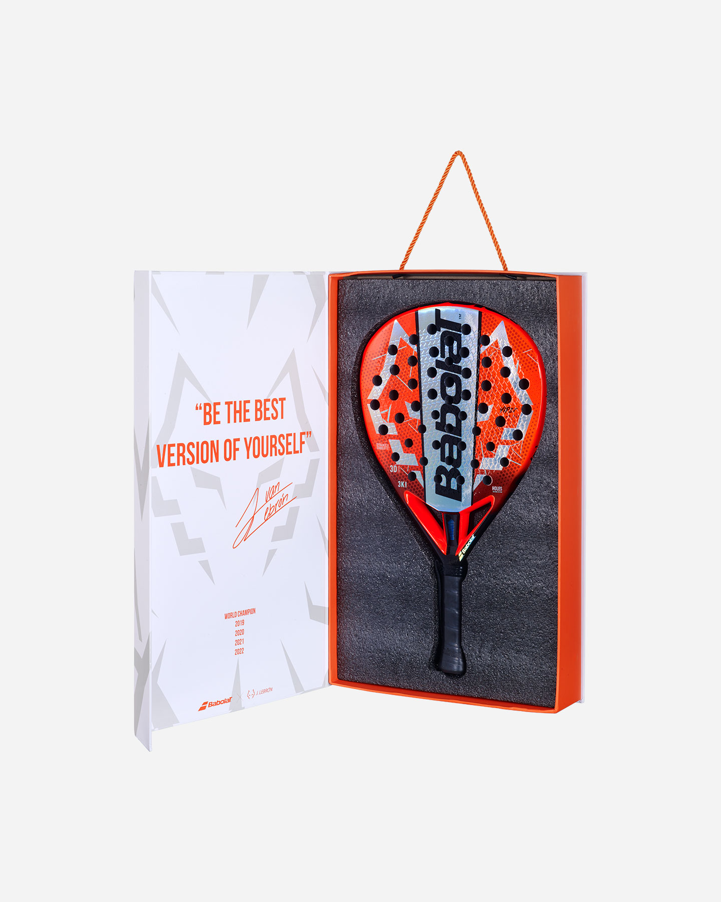 Racchetta padel performance BABOLAT VIPER JUAN LEBRON 3.0 - Bianco - 3 | Cisalfa Sport