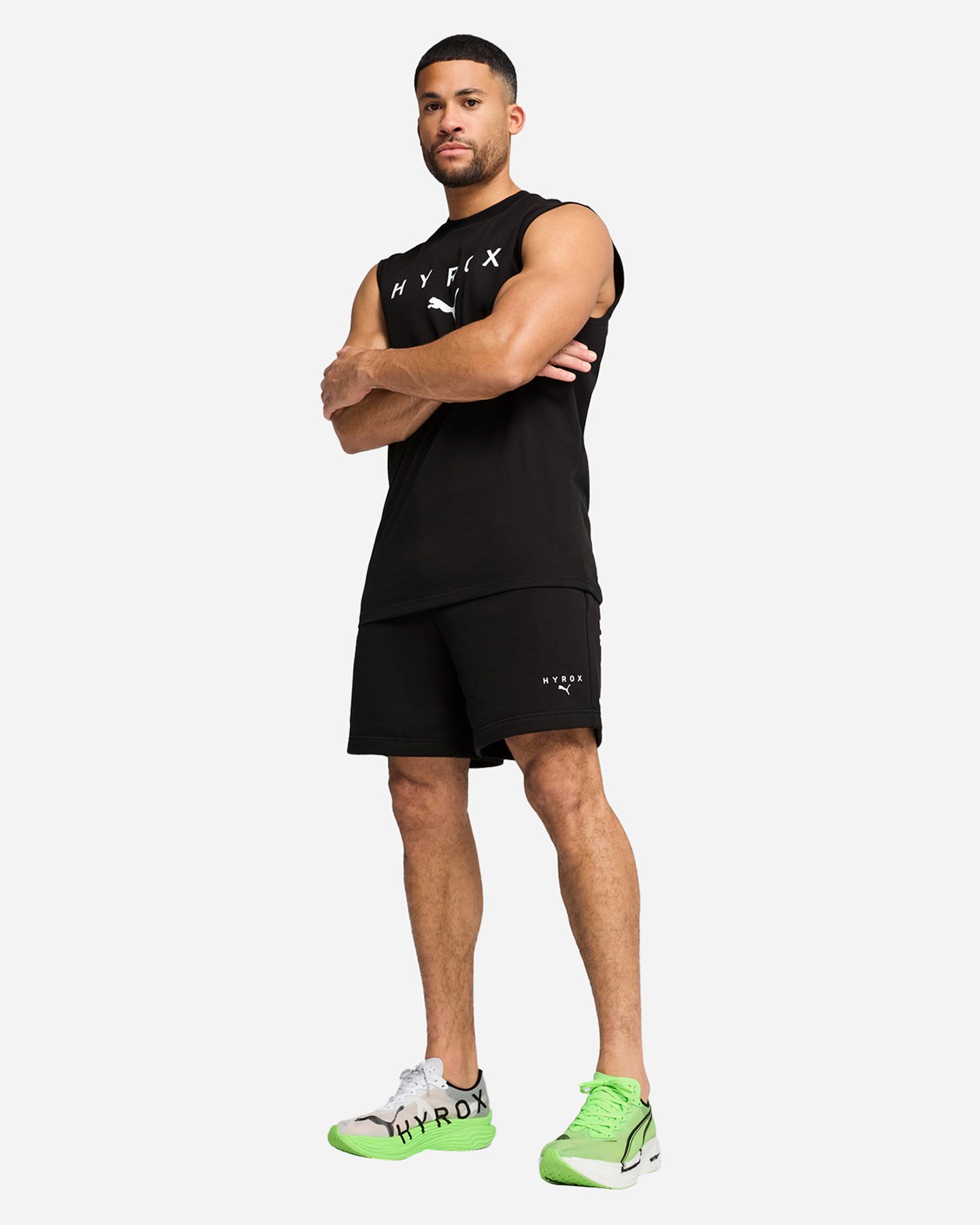 Canotta training PUMA HYROX GRAPHIC M - Nero - 4 | Cisalfa Sport