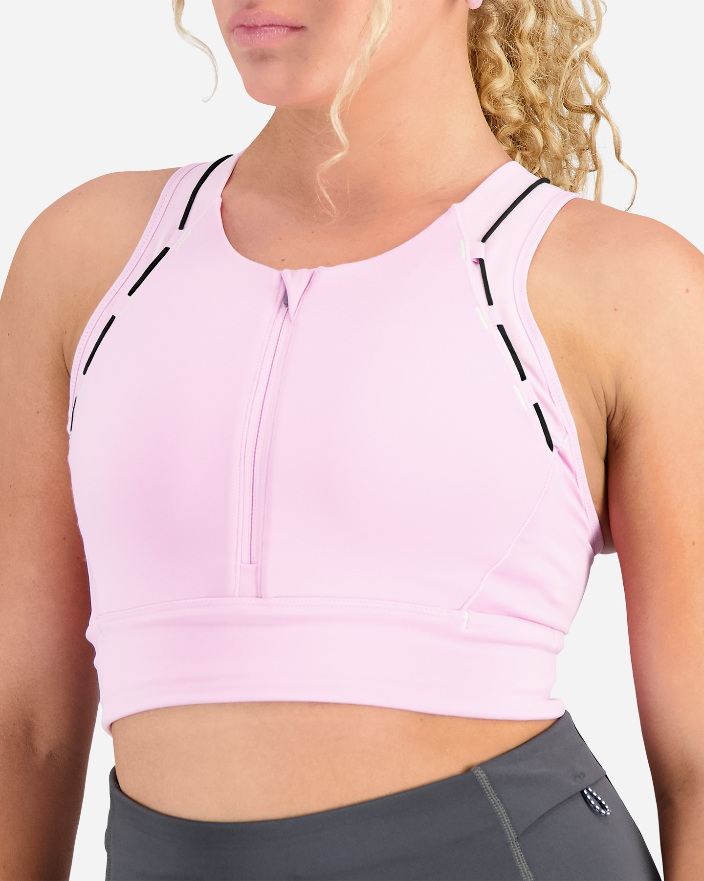Reggiseno NEW BALANCE IMPACT RUN W - Viola - 3 | Cisalfa Sport