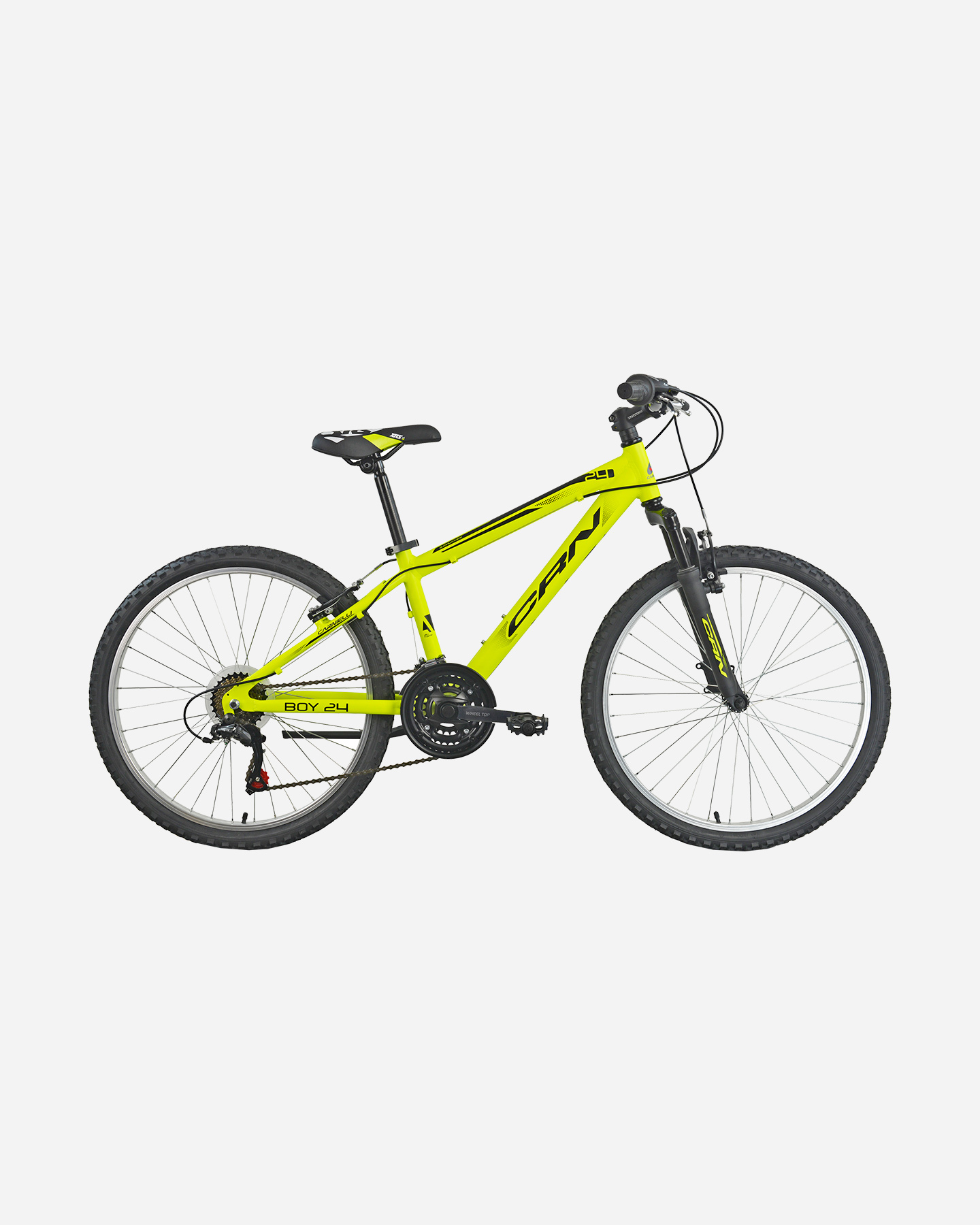 Bici junior CARNIELLI BIKE 24" JR - Giallo - 0 | Cisalfa Sport