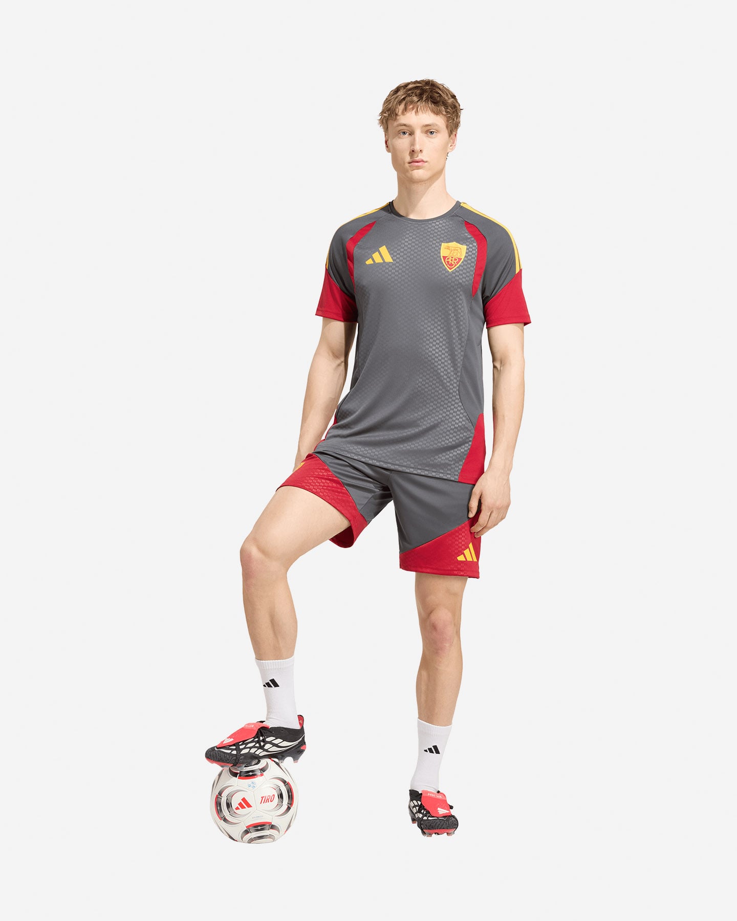 Abbigliamento calcio ufficiale ADIDAS AS ROMA TIRO26 COMPETITION TRAINING 26-27 M - Color mix - 2 | Cisalfa Sport