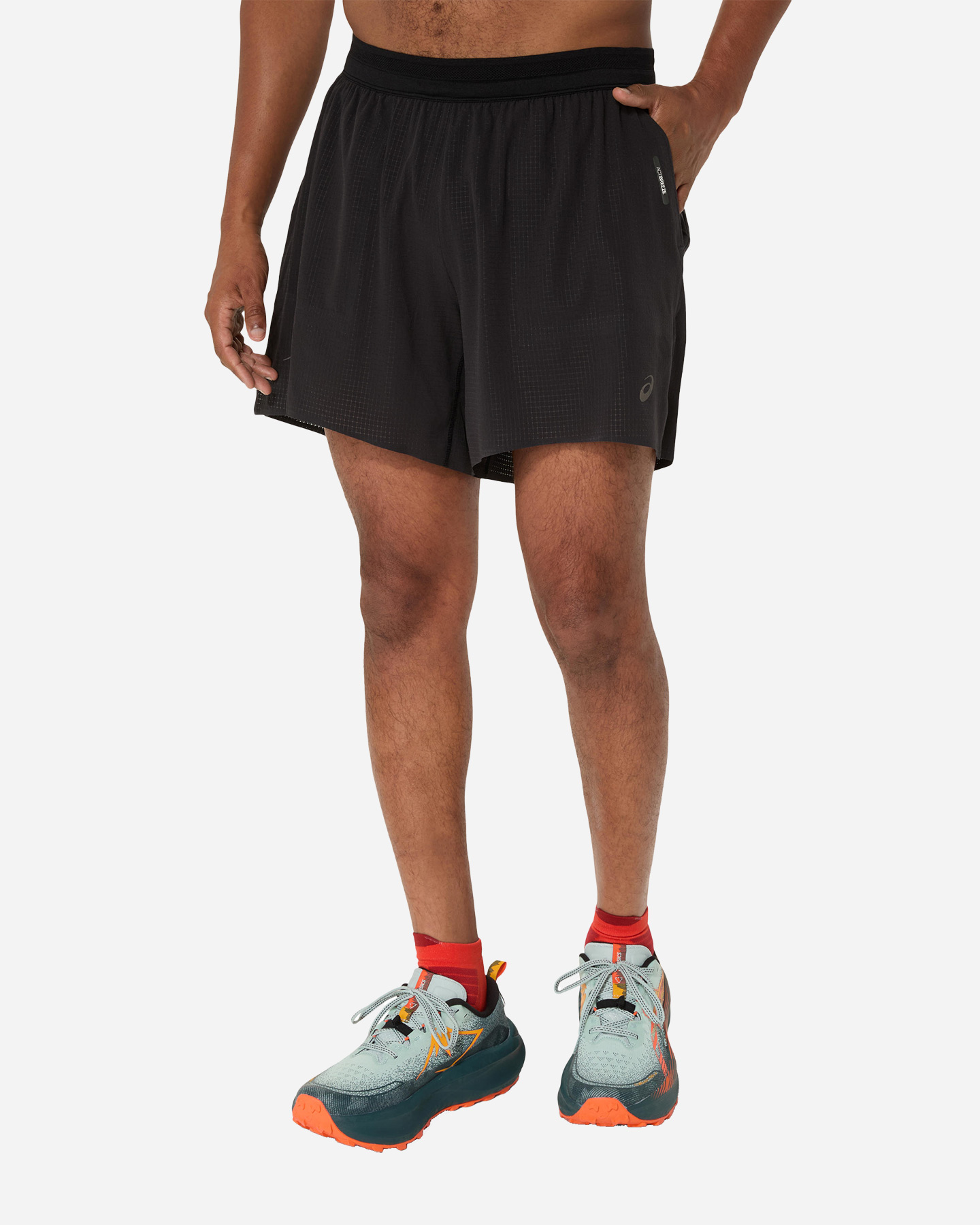 Short running ASICS FUJITRAIL ELITE M - Nero - 0 | Cisalfa Sport