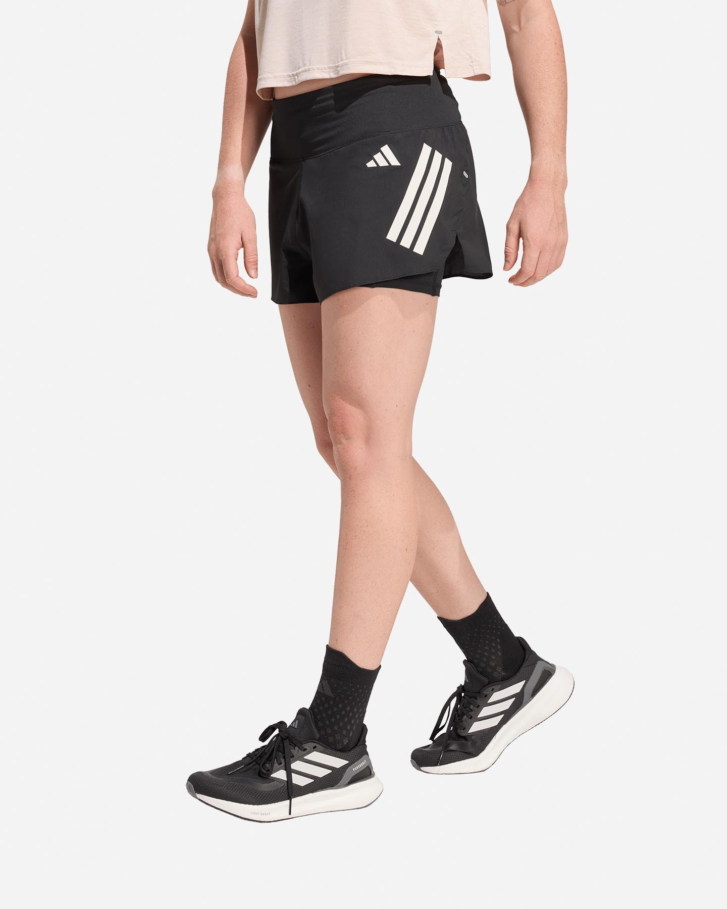 Short running ADIDAS ADI365 FORMOTION 2IN1 W - Nero - 1 | Cisalfa Sport