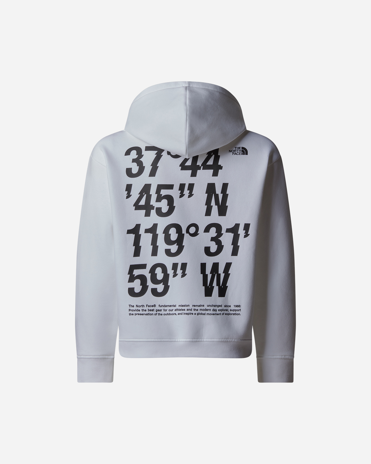 Felpa THE NORTH FACE COORDINATES JR - Bianco - 1 | Cisalfa Sport