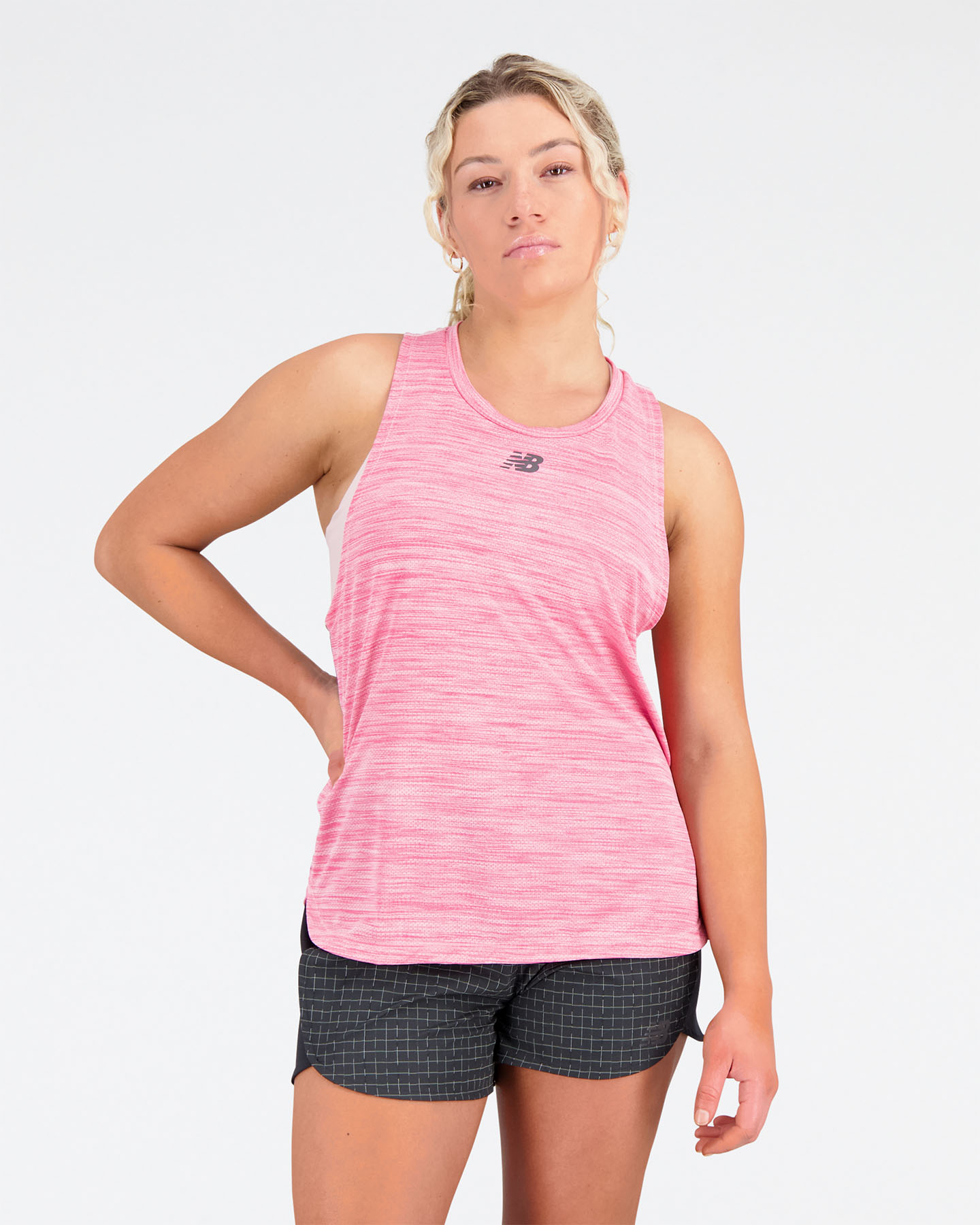 Canotta running NEW BALANCE IMPACT RUN W - Rosa - 1 | Cisalfa Sport