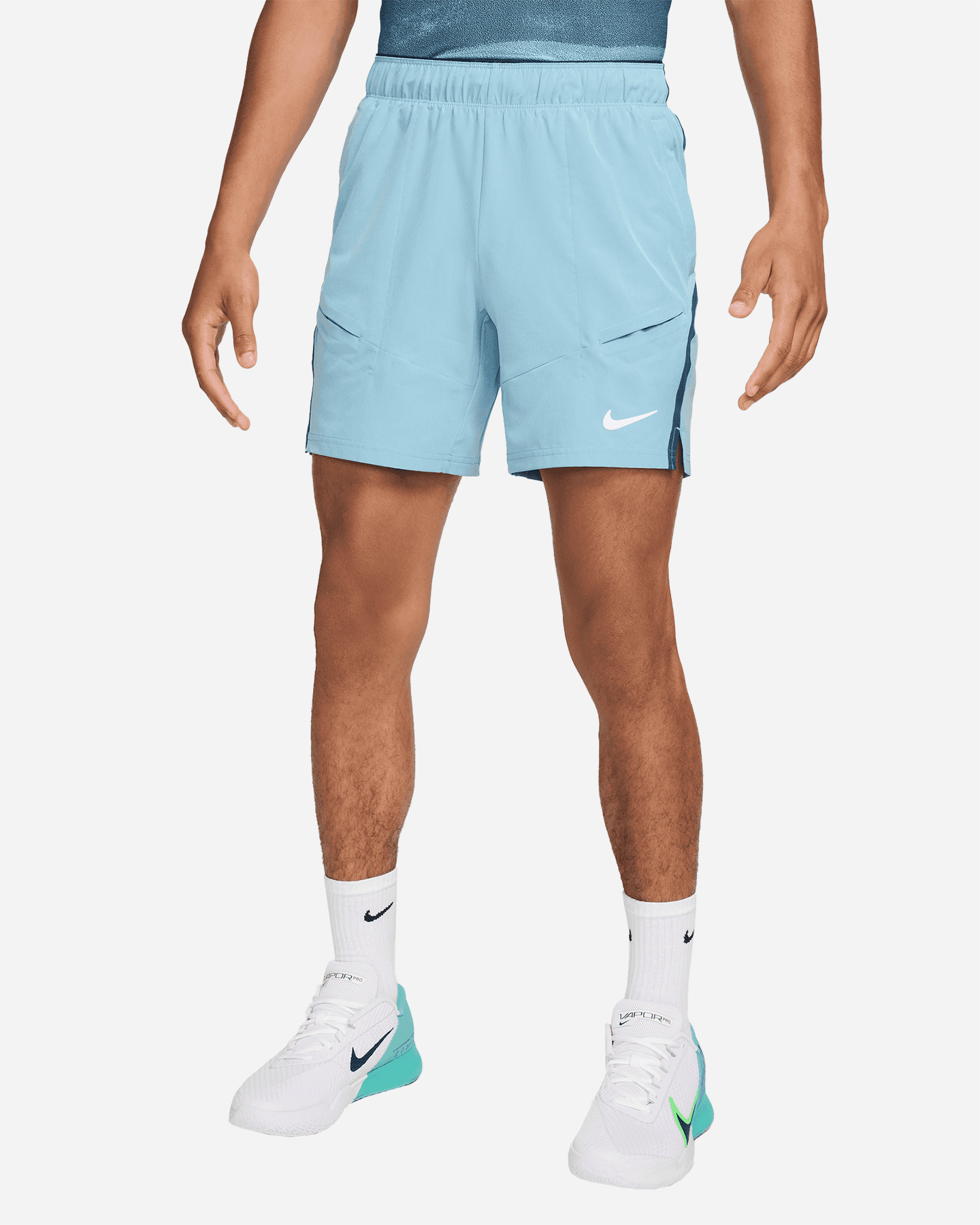 Pantaloncini tennis NIKE ADVANTAGE M - Azzurro - 0 | Cisalfa Sport
