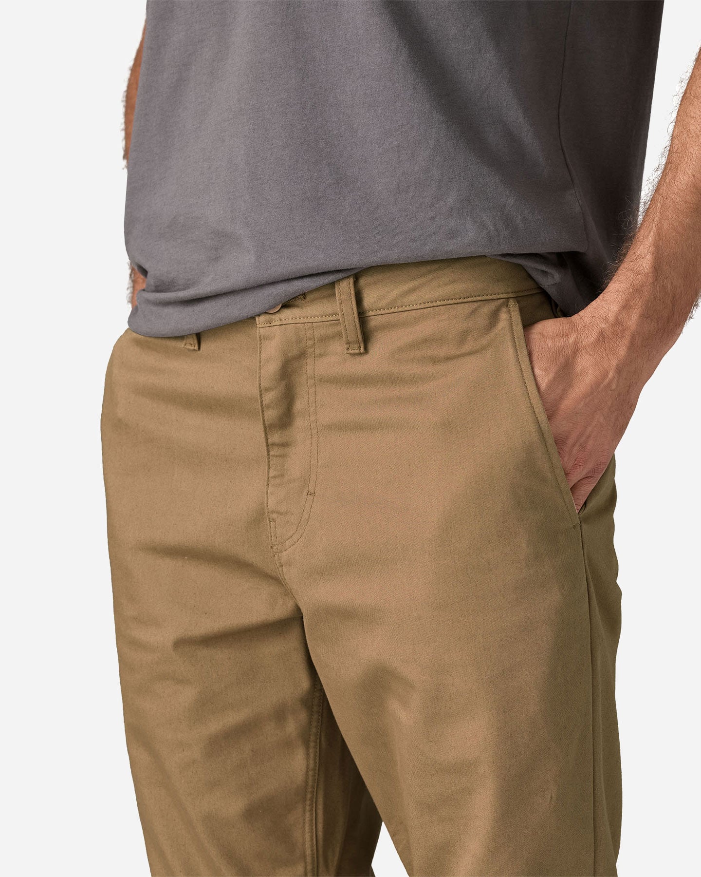 Pantalone outdoor PATAGONIA TWILL TRAVELER CHINO M - Marrone - 4 | Cisalfa Sport