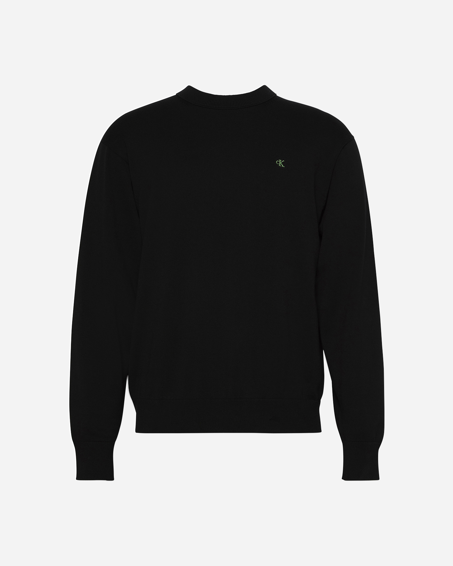 Maglione CALVIN KLEIN JEANS SMALL LOGO M - Nero - 0 | Cisalfa Sport