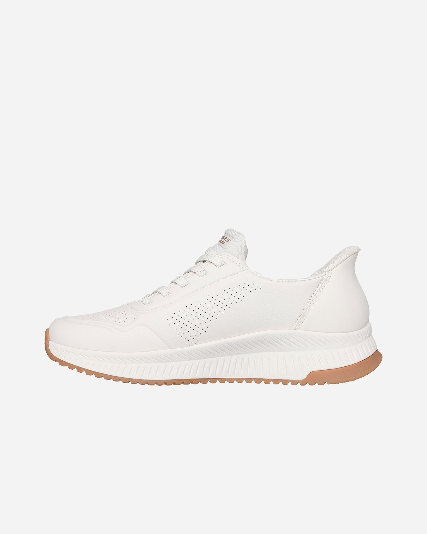 Scarpe sneakers SKECHERS SLIP-INS BOBS SQUAD 4 W - Bianco - 4 | Cisalfa Sport