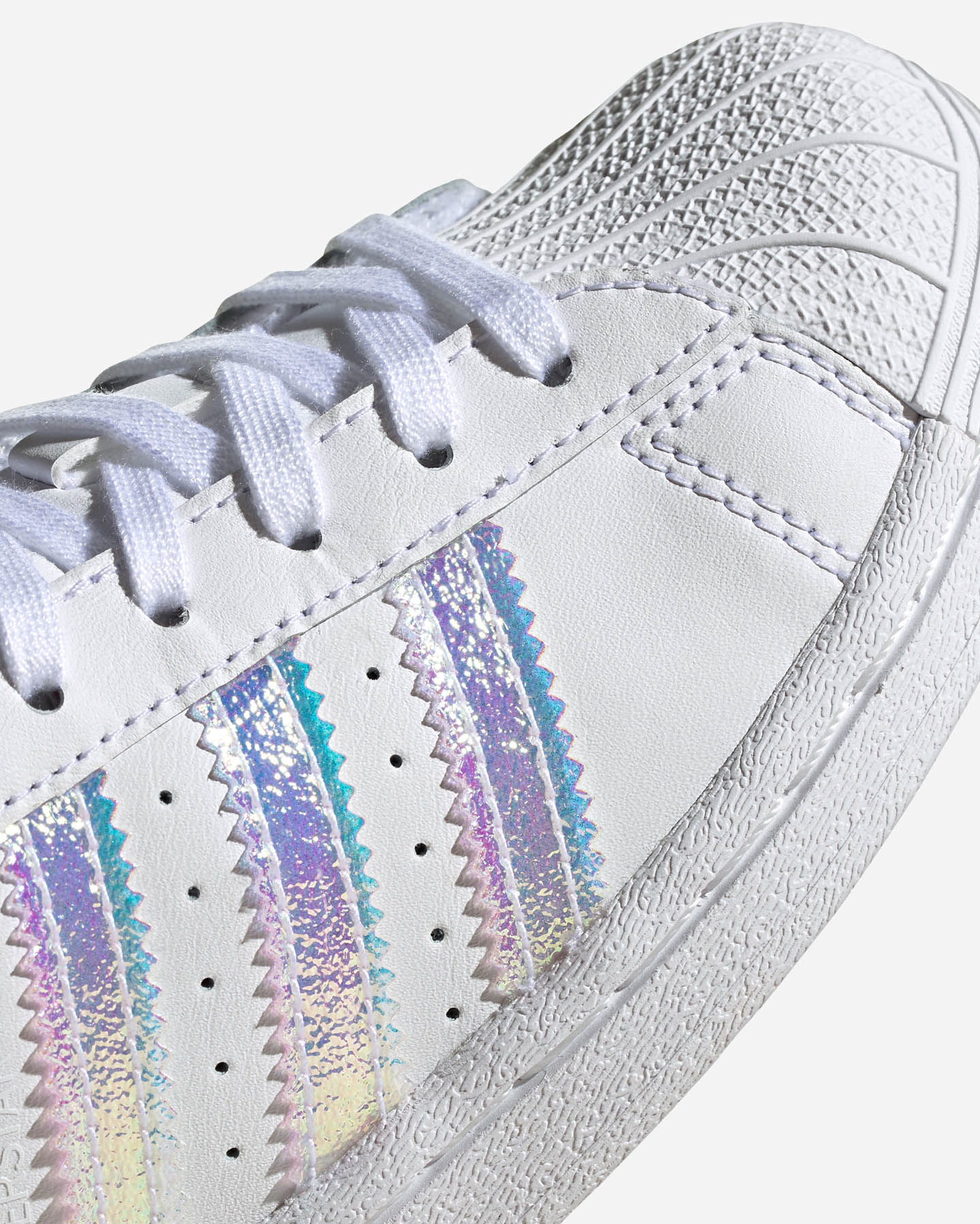 Scarpe sneakers ADIDAS SUPERSTAR C PS JR - Bianco - 4 | Cisalfa Sport