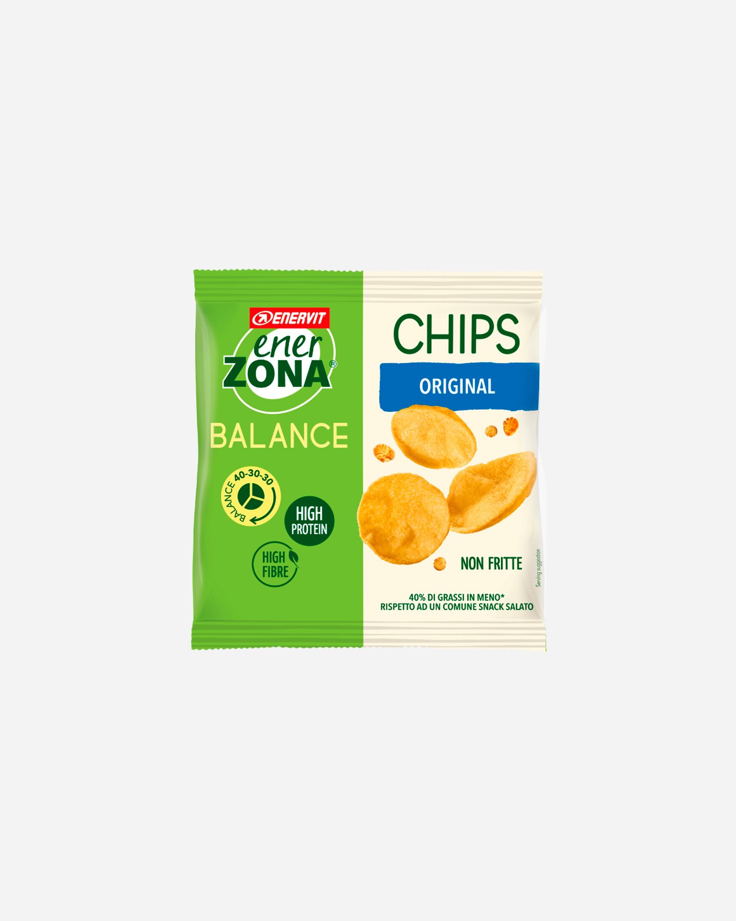 Alimento proteico ENERVIT CHIPS ENERZONA 23 GR. CLASSICO  - Color mix - 0 | Cisalfa Sport