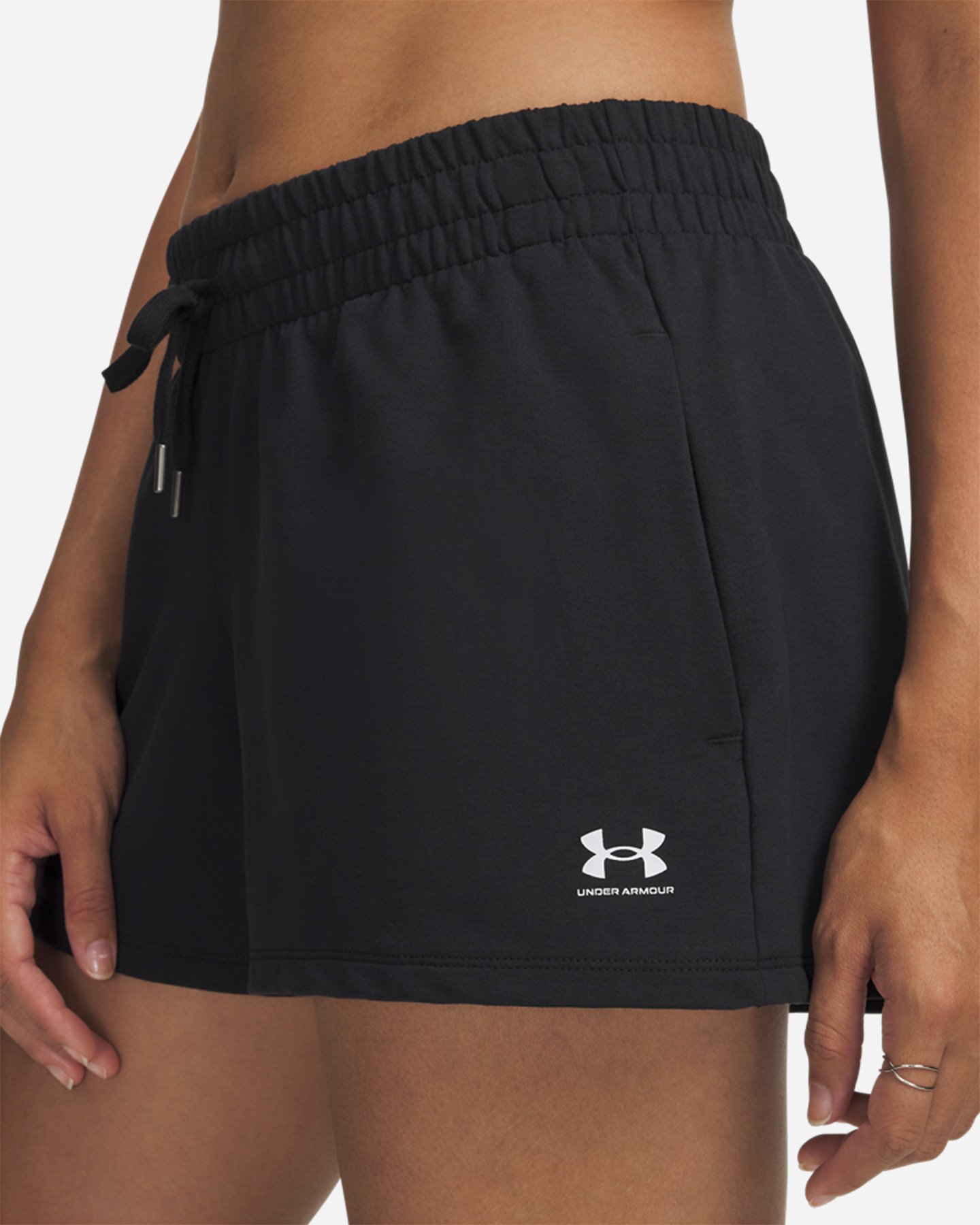 Pantaloncini UNDER ARMOUR SPORT SMALL LOGO W - Nero - 3 | Cisalfa Sport