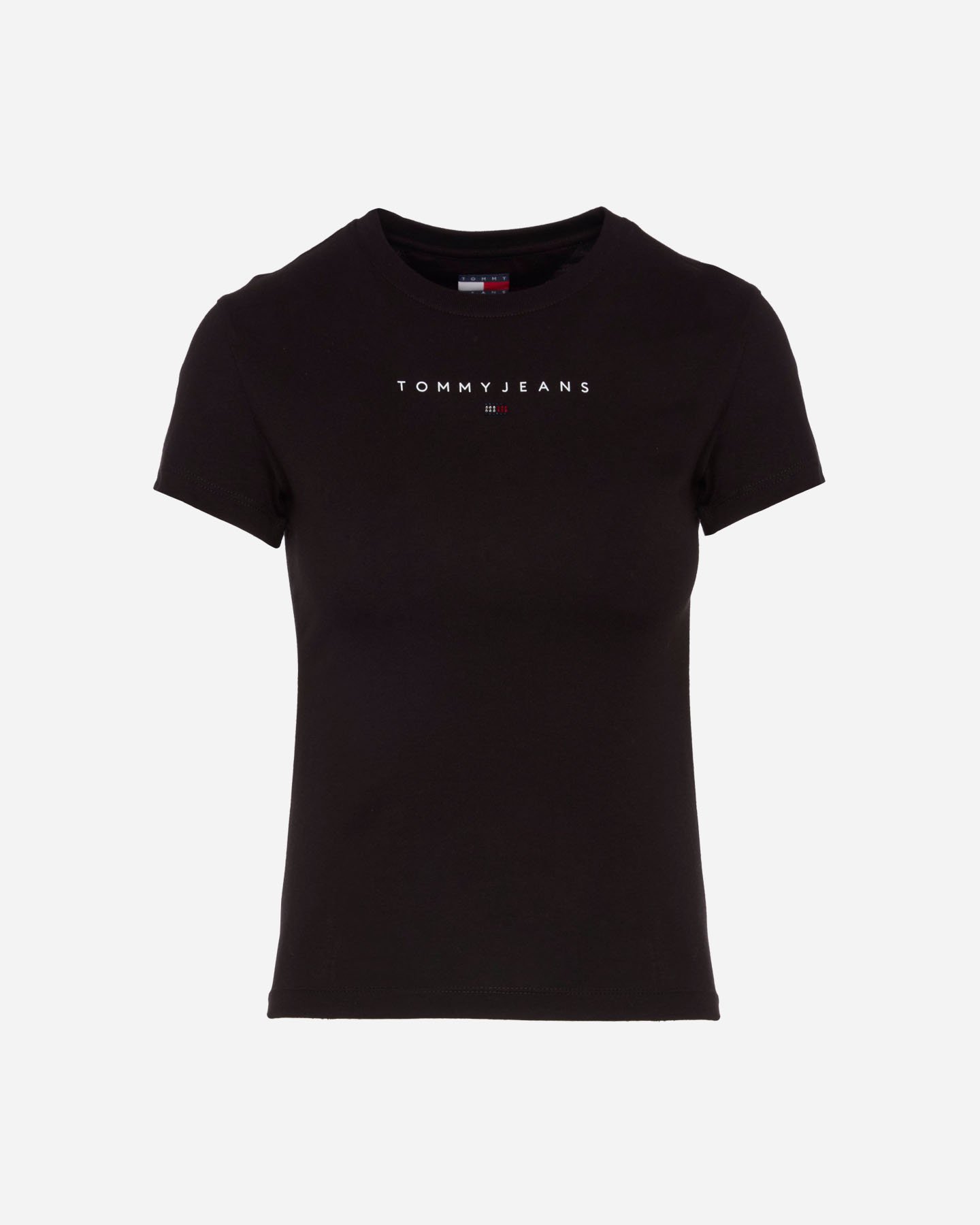 T-shirt TOMMY HILFIGER LOGO LINEAR W - Nero - 0 | Cisalfa Sport