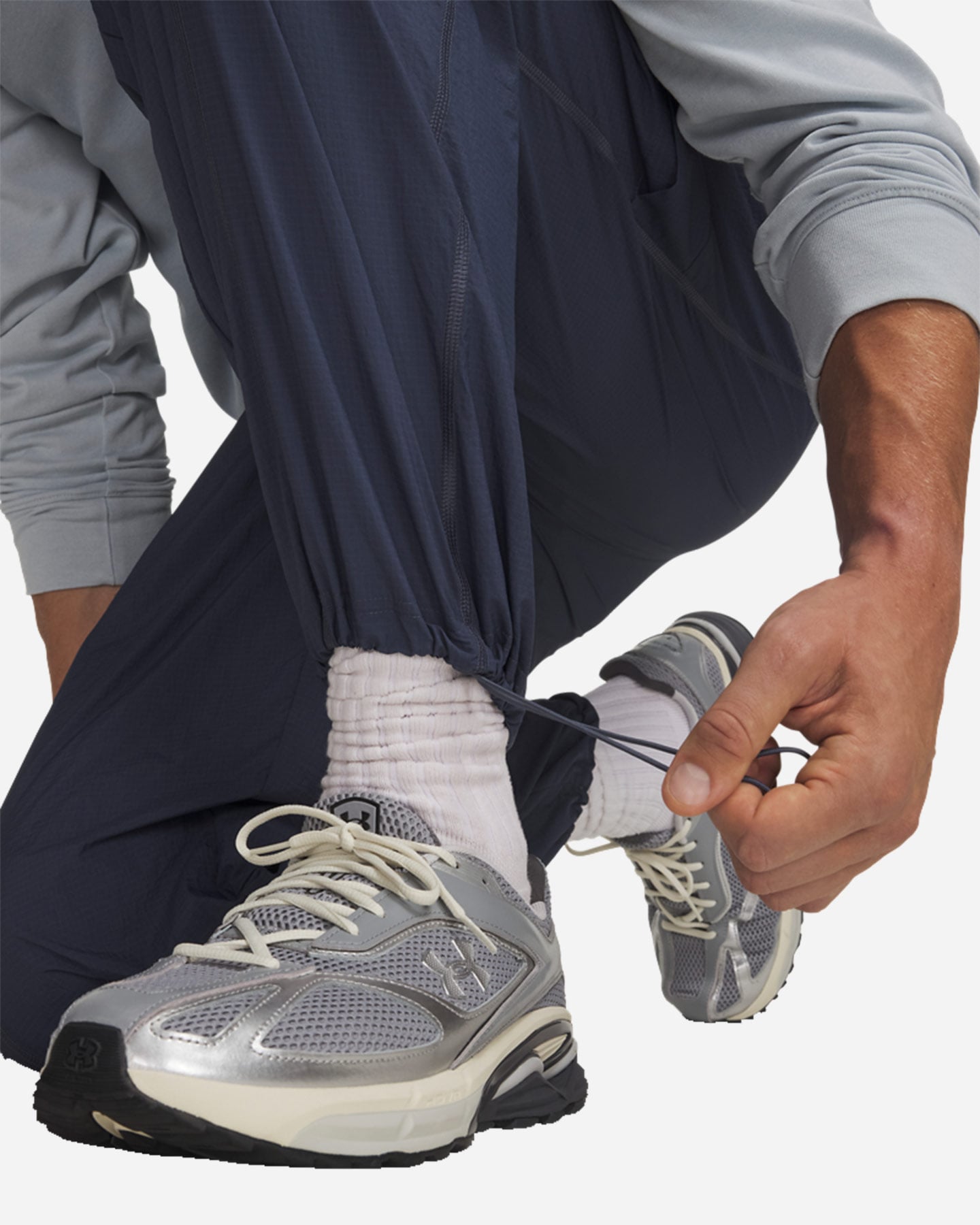 Pantalone UNDER ARMOUR UNSTOPPABLE M - Blu Navy - 3 | Cisalfa Sport