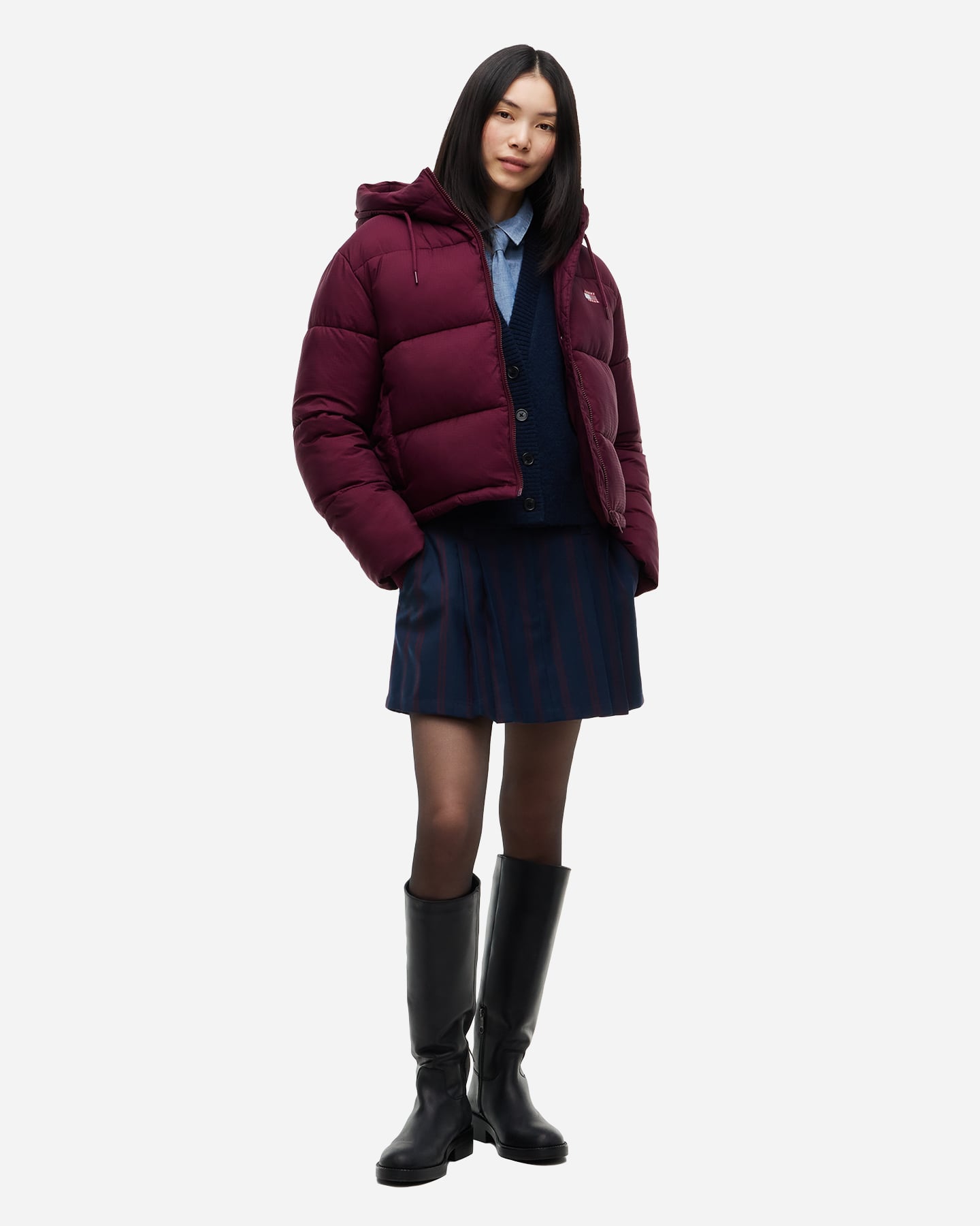 Piumino TOMMY HILFIGER PUFFER W - Rosso - 3 | Cisalfa Sport
