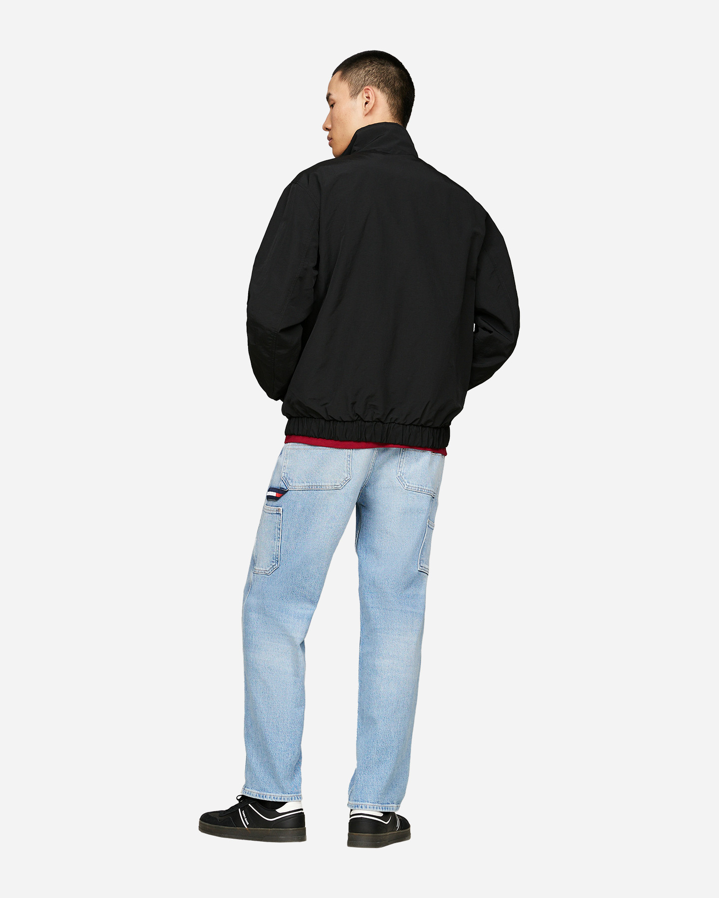 Giubbotto TOMMY HILFIGER TRACKTOP ESSENTIAL M - Nero - 2 | Cisalfa Sport