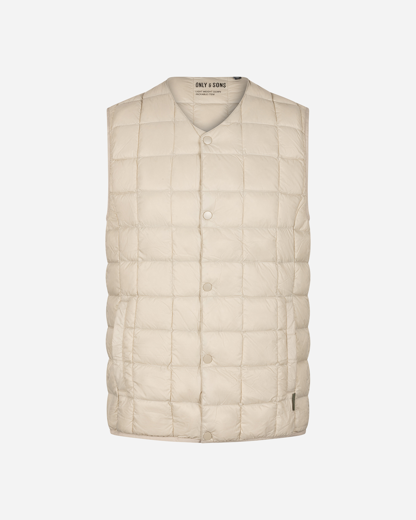 Piumino ONLY & SONS GAVIN PIUMA M - Beige - 0 | Cisalfa Sport