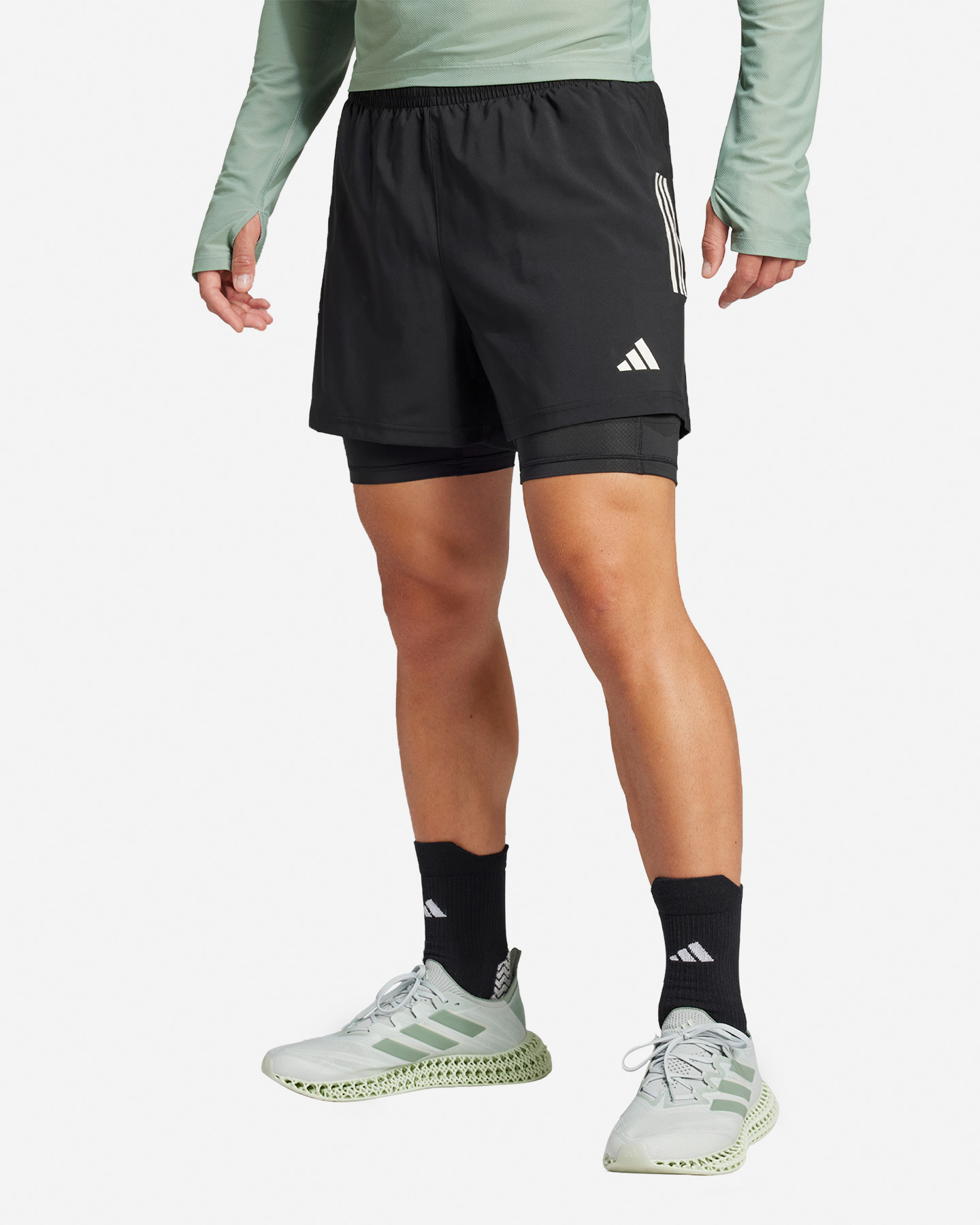 Short running ADIDAS OTR B S 2in1 M M - Nero - 1 | Cisalfa Sport
