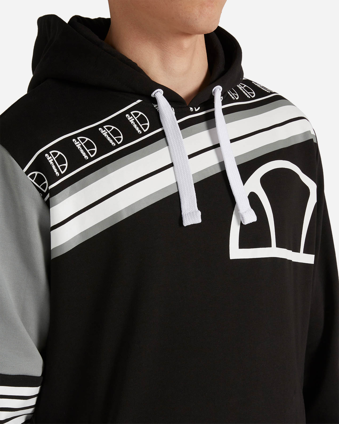 Felpa ELLESSE FASHION M - Nero - 4 | Cisalfa Sport