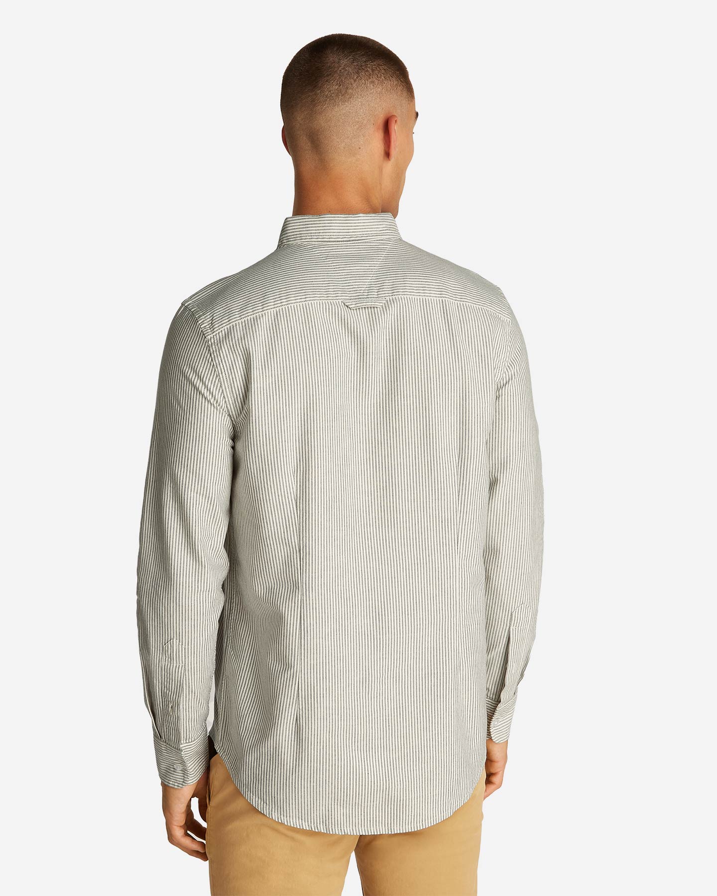 Camicia TOMMY HILFIGER SLIM OXFORD STRIP M - Blu - 3 | Cisalfa Sport