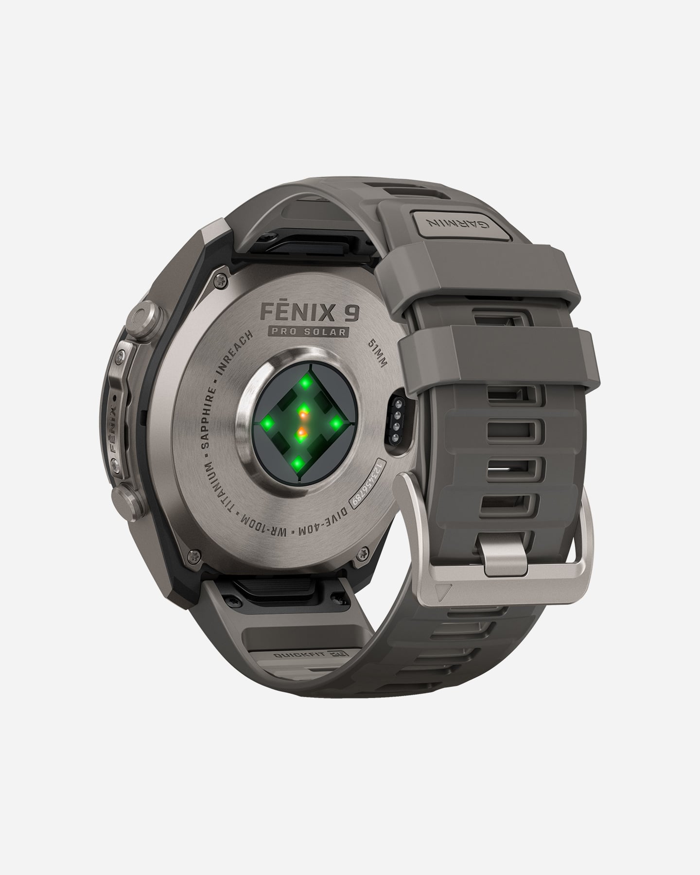 Orologio multifunzione GARMIN FENIX 9 PRO SOLAR INREACHE 51MM - 5 | Cisalfa Sport