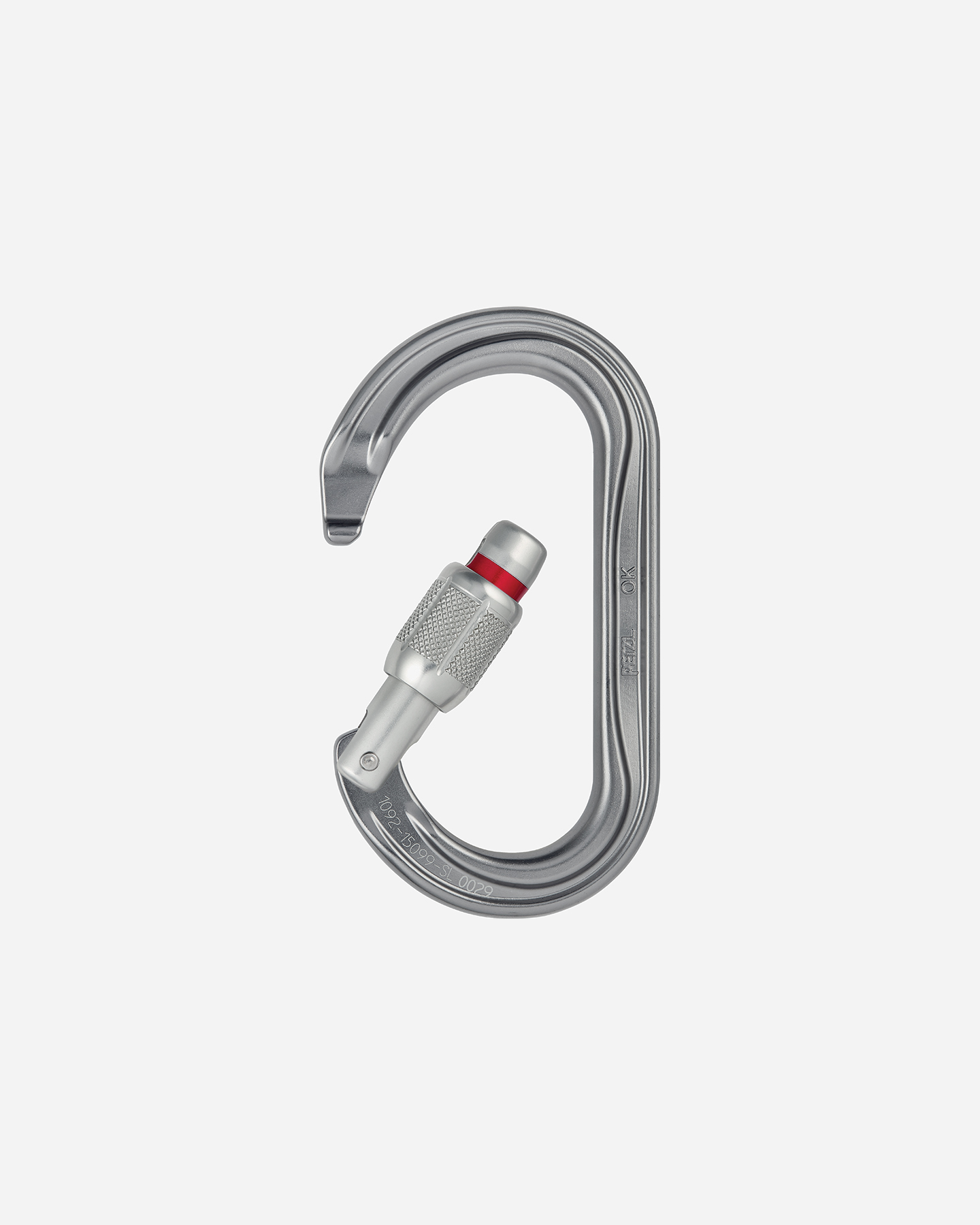 Moschettone PETZL OK SL  - Grigio - 2 | Cisalfa Sport