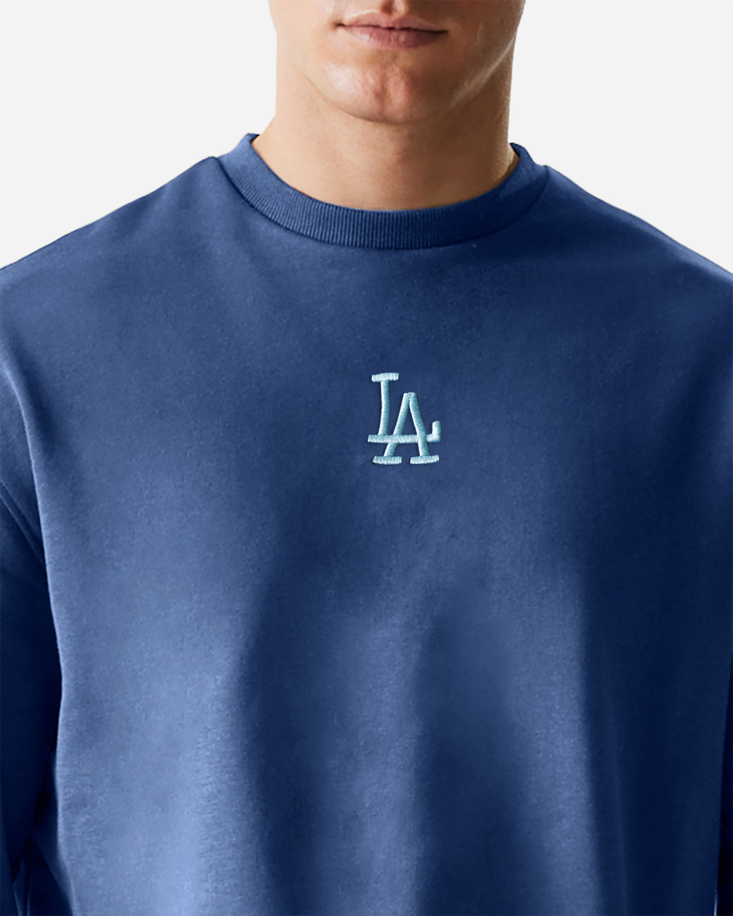 Felpa NEW ERA SMALL LOGO DODGERS M - Blu - 4 | Cisalfa Sport