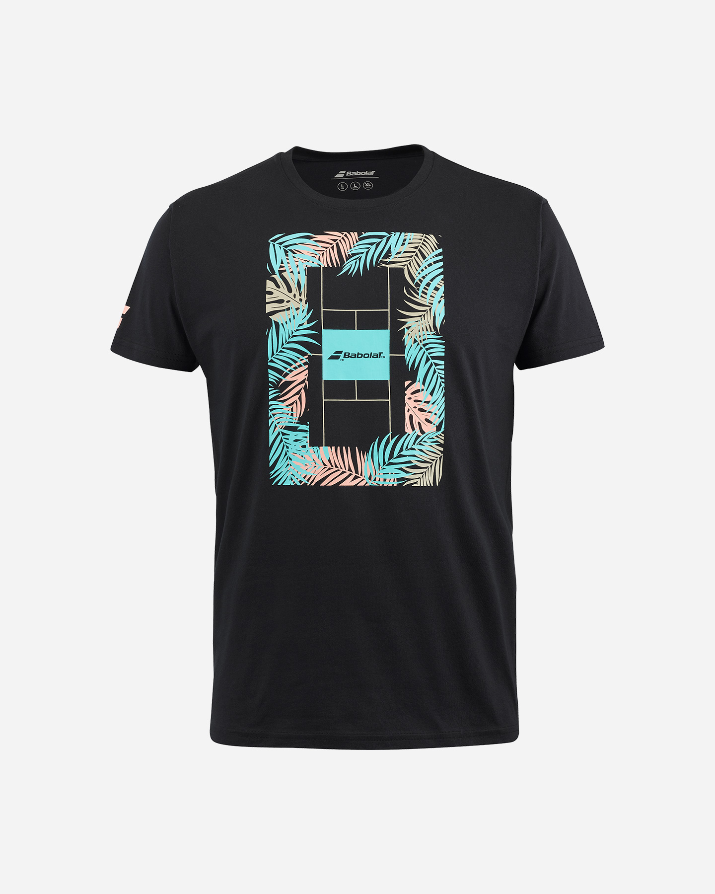 T-shirt tennis BABOLAT EXS MSG M - Nero - 0 | Cisalfa Sport