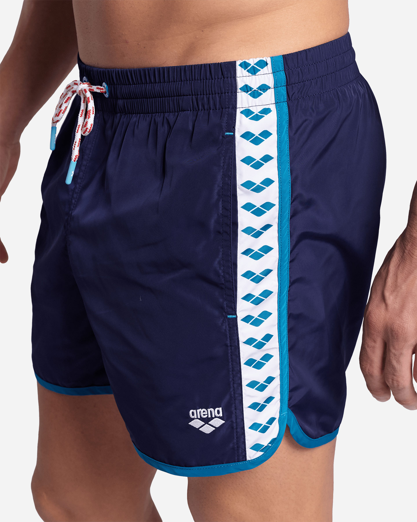 Boxer mare ARENA TEAM STRIPE M - Blu Navy - 3 | Cisalfa Sport