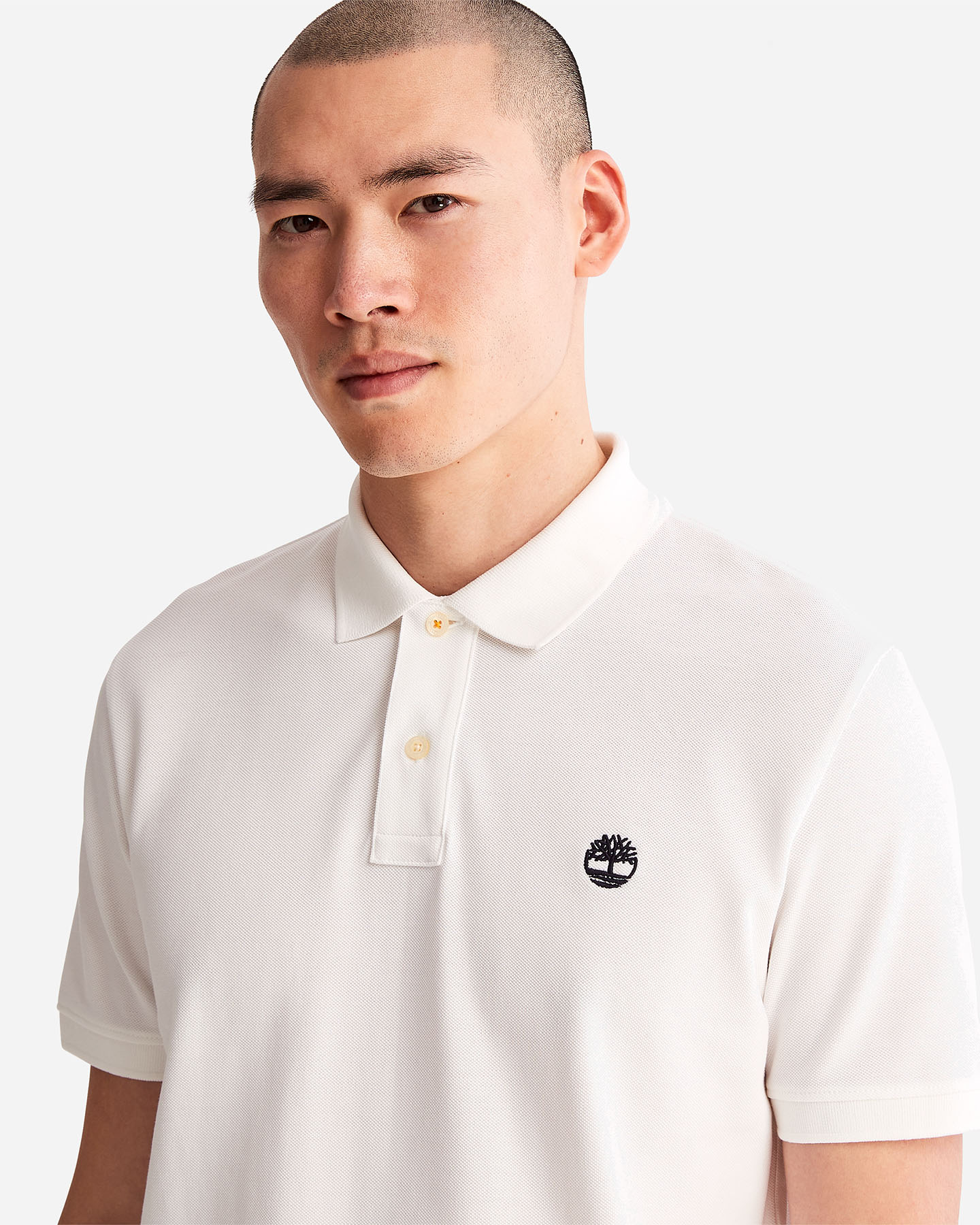 Polo TIMBERLAND MILLERS RIVER M - Bianco - 3 | Cisalfa Sport