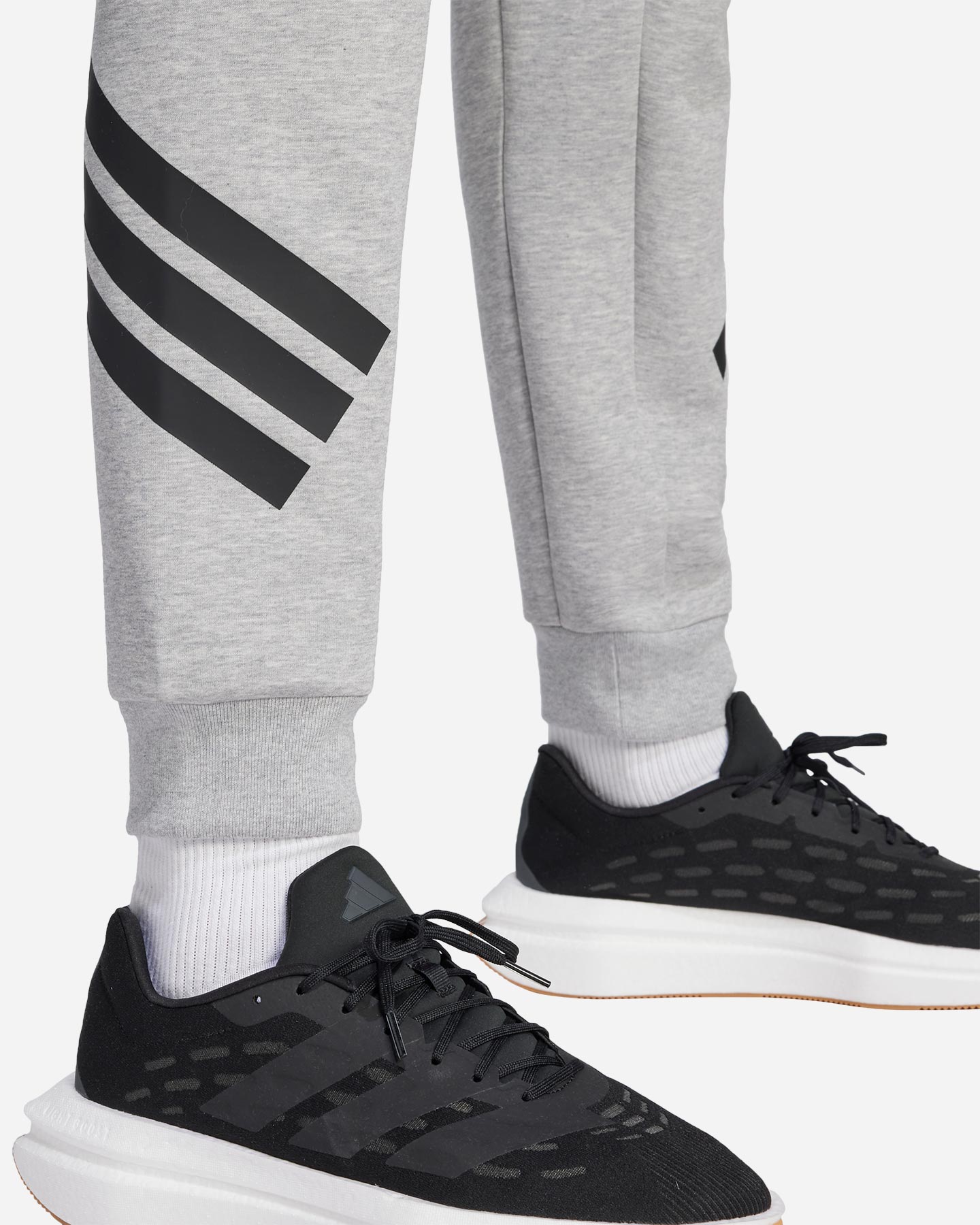 Pantalone ADIDAS 3STRIPES M - Grigio - 4 | Cisalfa Sport