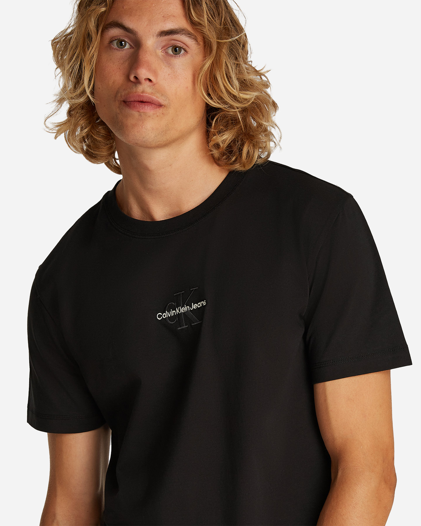 T-shirt CALVIN KLEIN JEANS MONOLOGO M - Nero - 5 | Cisalfa Sport