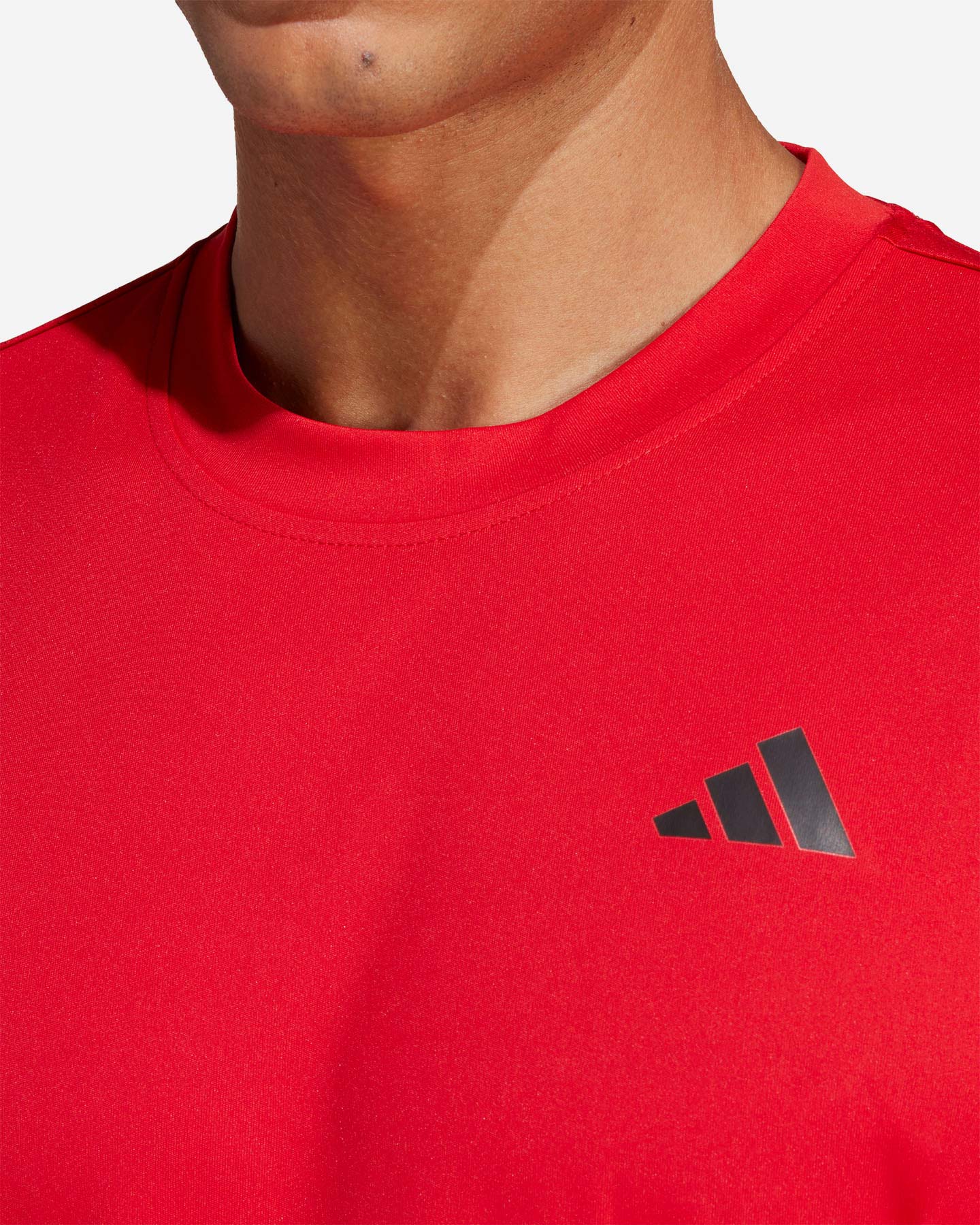 T-shirt tennis ADIDAS CLUB M - Rosso - 4 | Cisalfa Sport