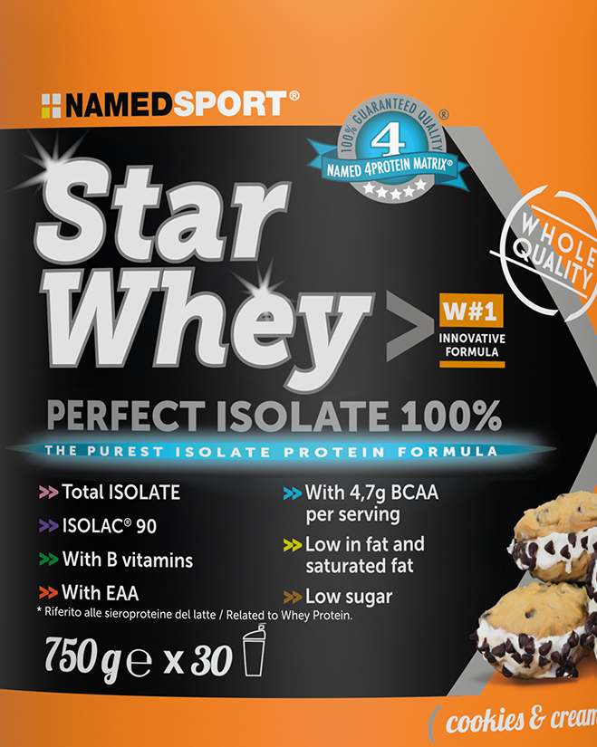 Energetico NAMED SPORT STAR WHEY ISOLATE 750G - Color mix - 1 | Cisalfa Sport