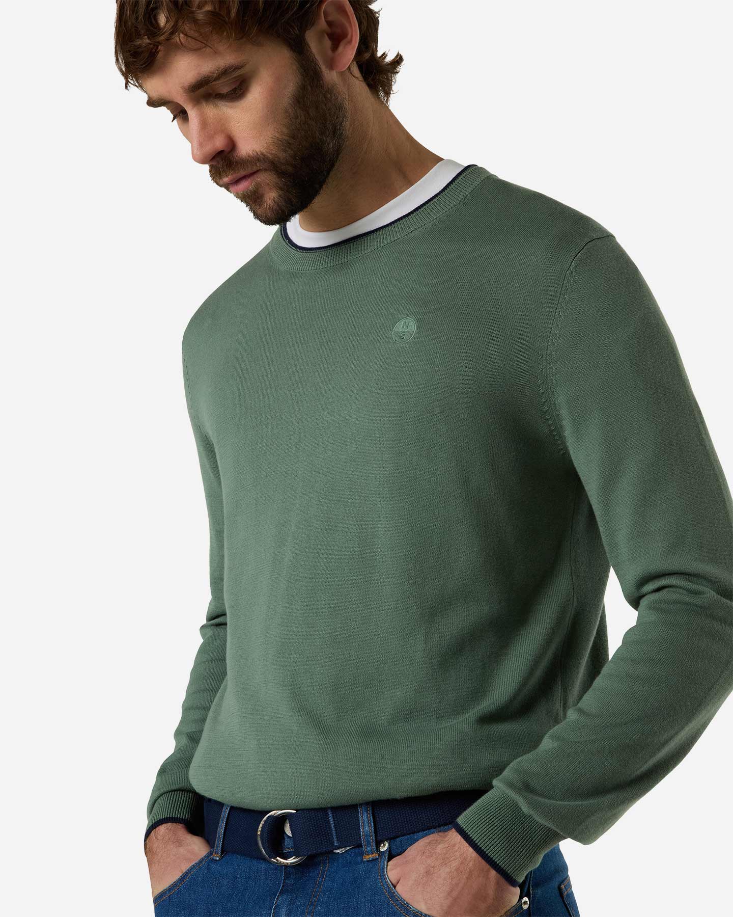 Maglione NORTH SAILS BASIC M - Verde - 4 | Cisalfa Sport