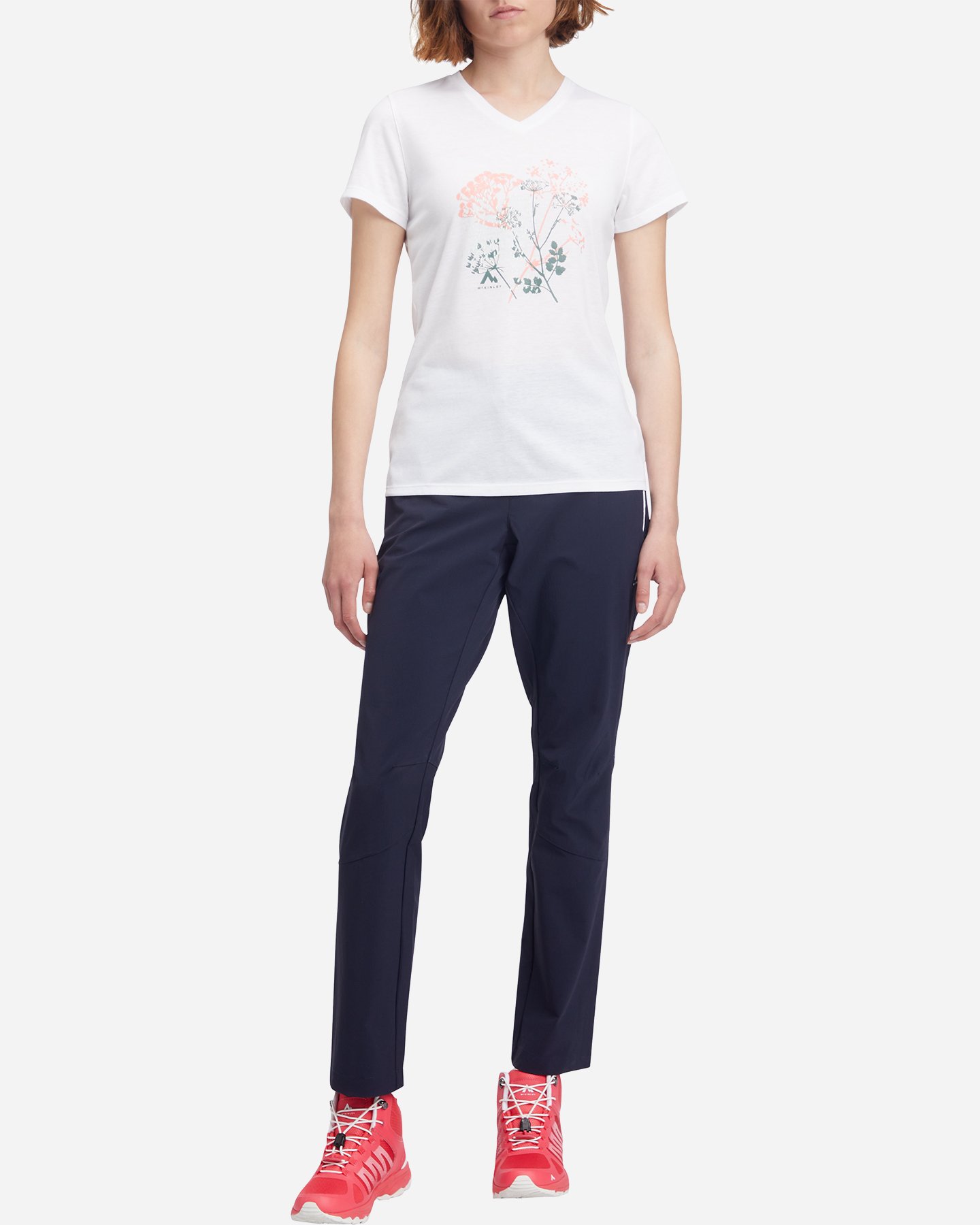 T-shirt MCKINLEY NATA W - Bianco - 4 | Cisalfa Sport