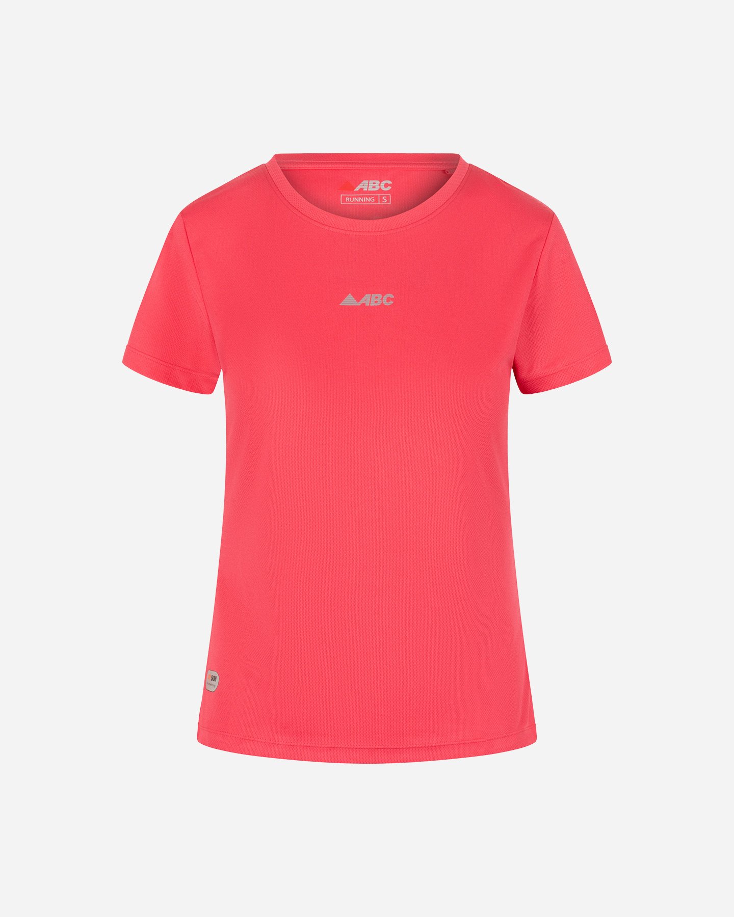 T-shirt running ABC ESSENTIAL W - Rosa - 0 | Cisalfa Sport