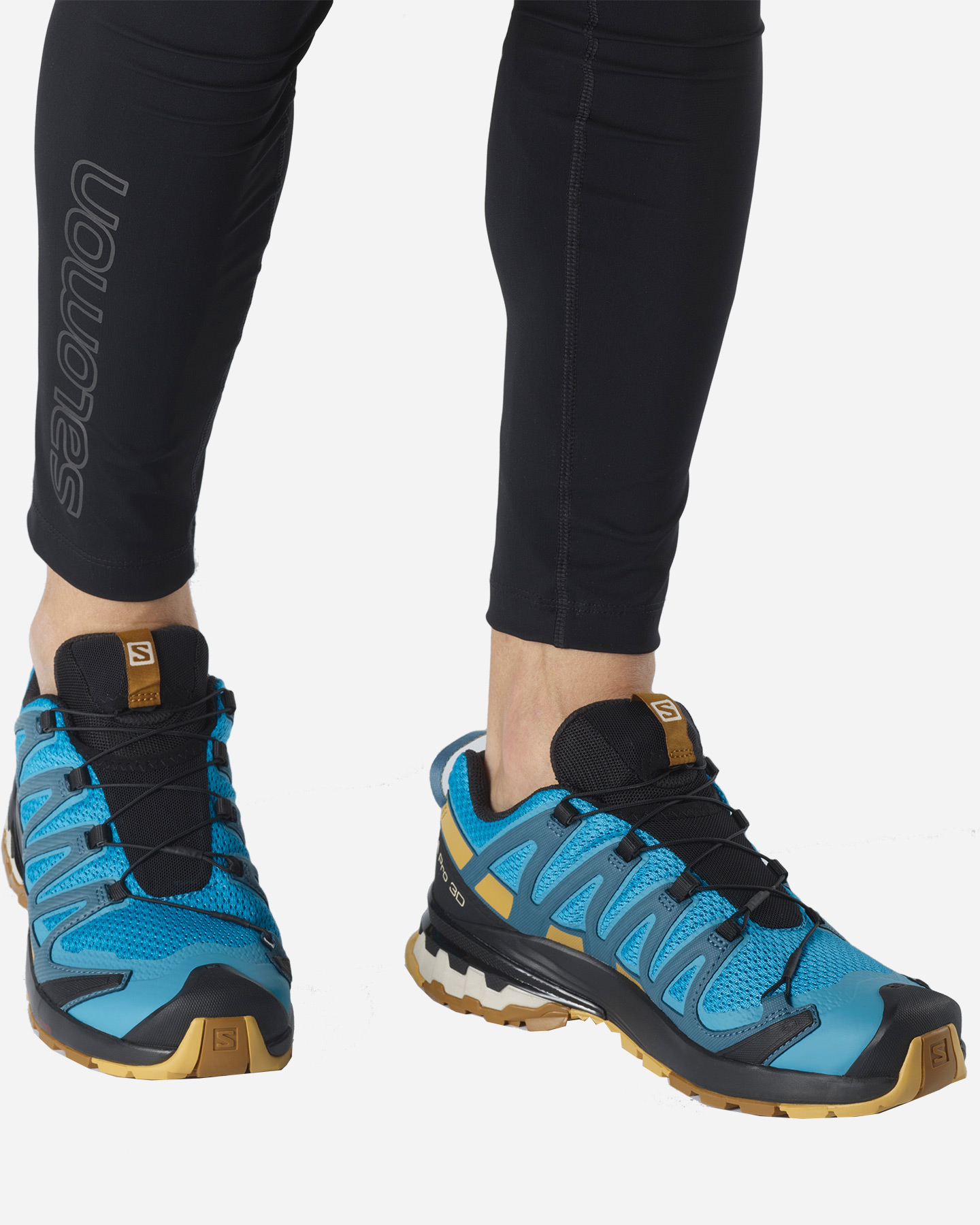 Scarpe trail SALOMON XA PRO 3D V8 M - Azzurro - 5 | Cisalfa Sport