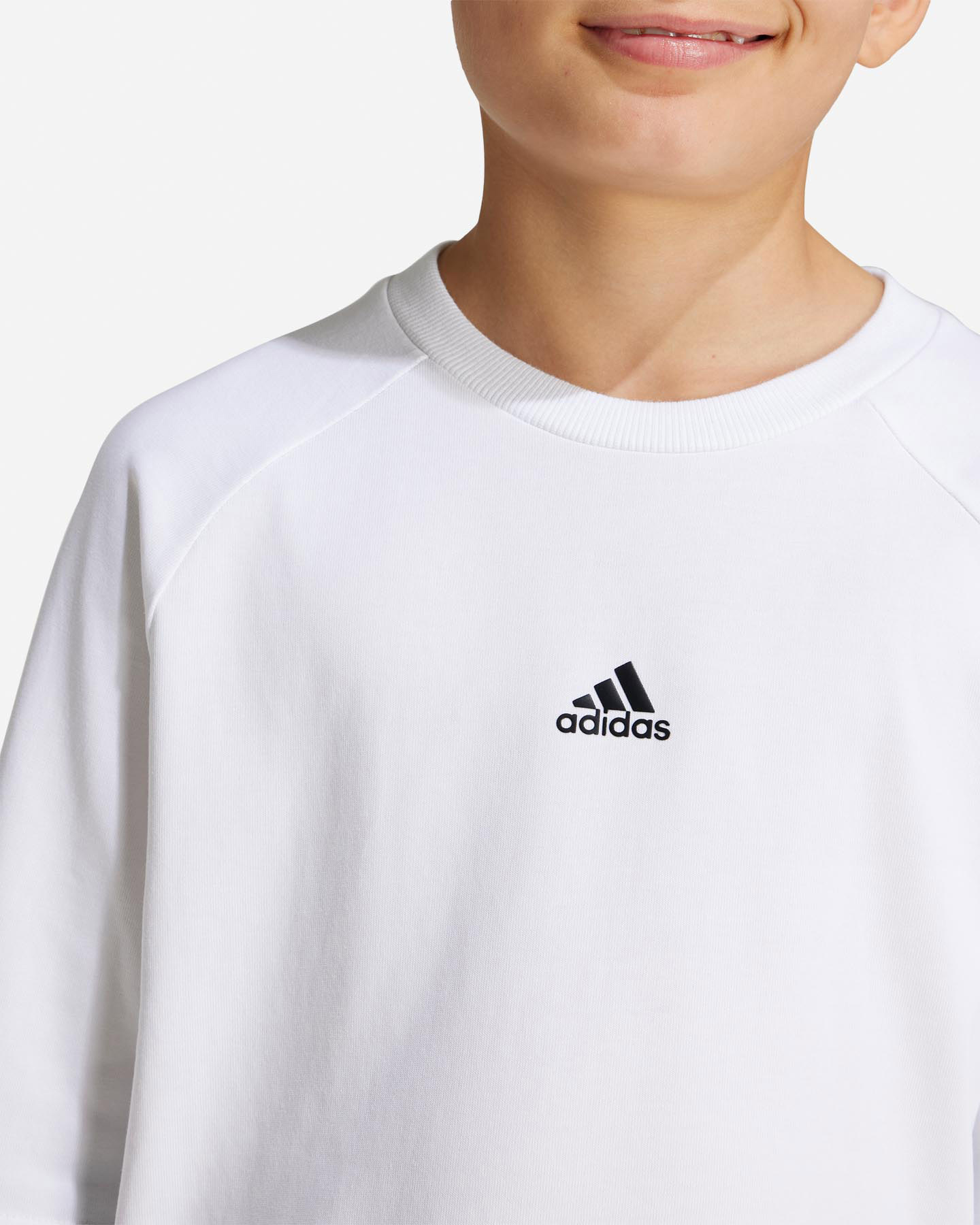 T-shirt ADIDAS STREET JAM BICOLOR JR - Nero - 3 | Cisalfa Sport