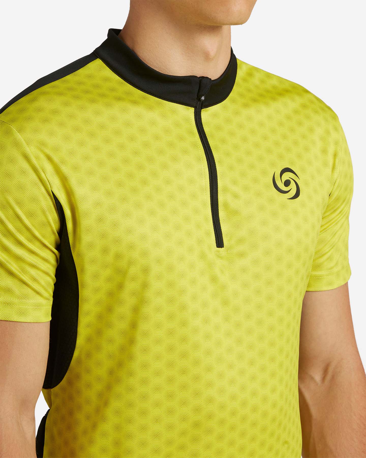 Maglia ciclismo CARNIELLI ALL OVER PRINTED M - Nero - 4 | Cisalfa Sport