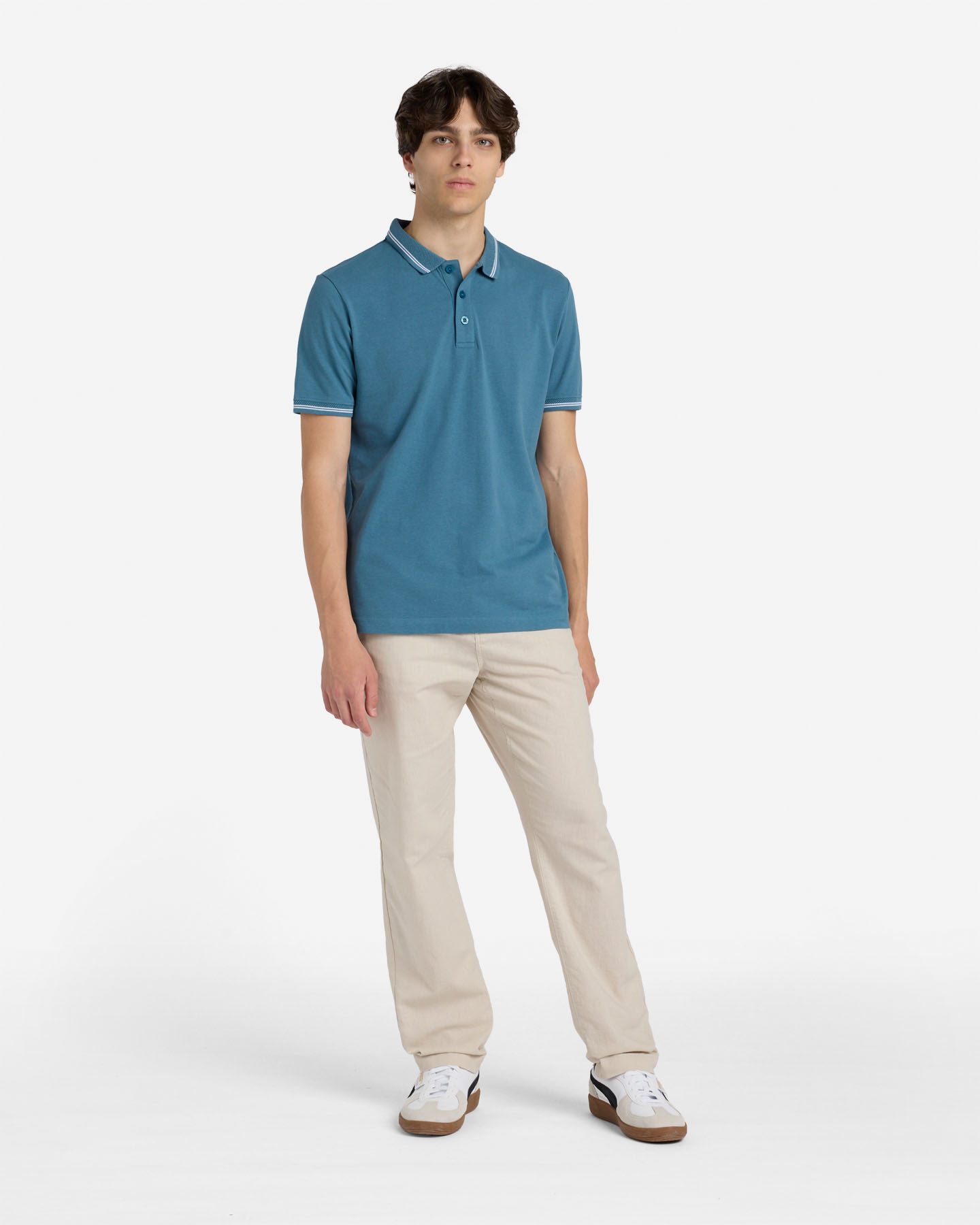 Polo DACK'S ESSENTIAL M - Azzurro - 2 | Cisalfa Sport