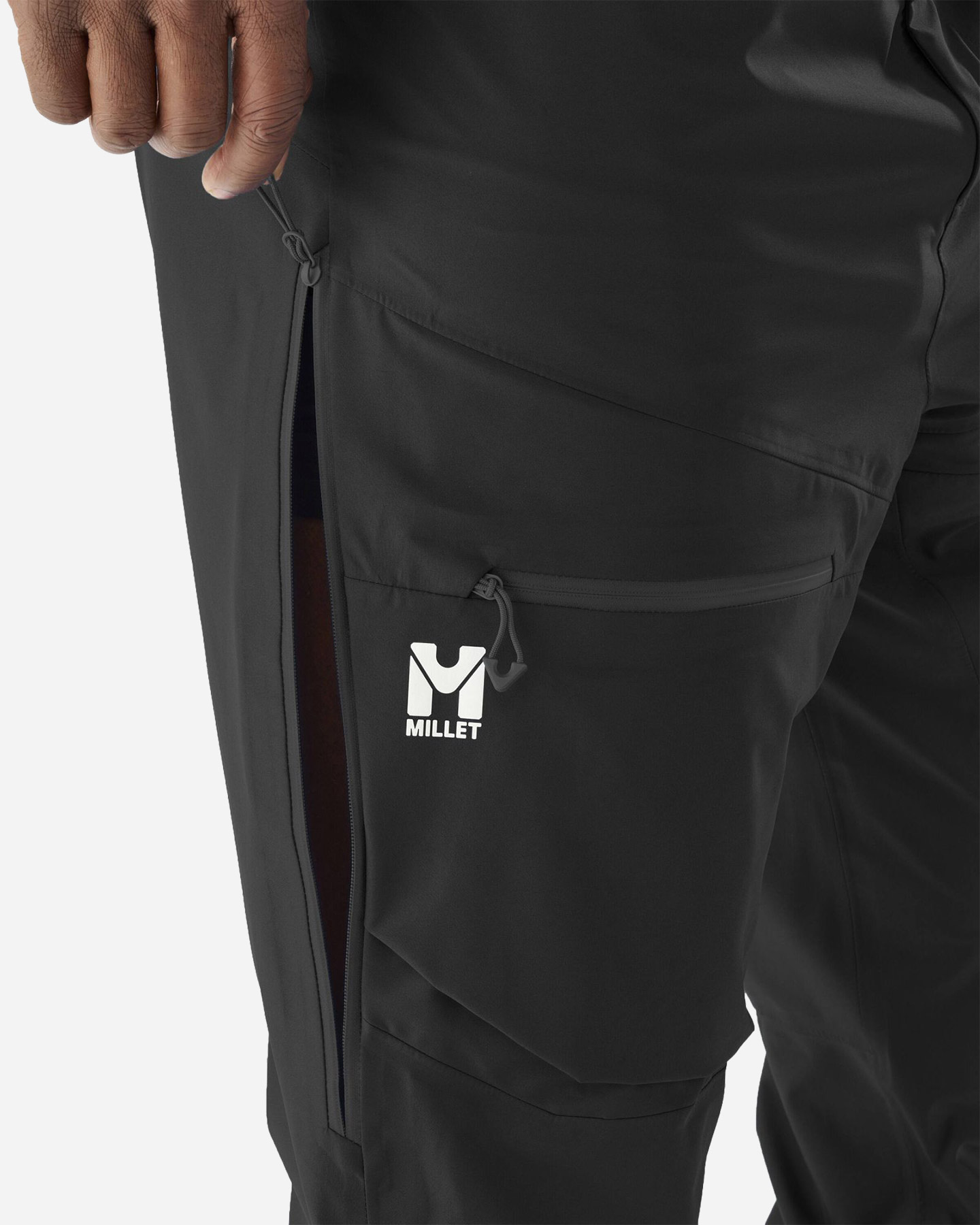 Pantalone outdoor MILLET WHITE 3L M - Nero - 4 | Cisalfa Sport