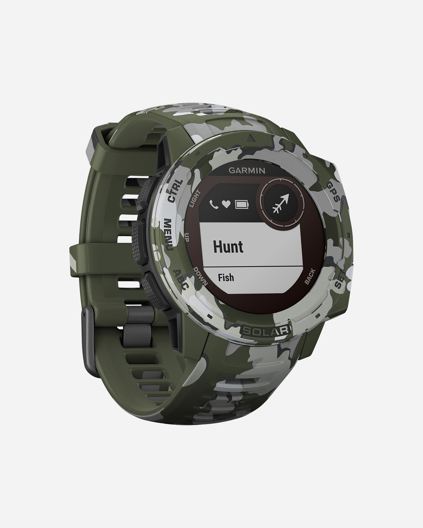 Orologio multifunzione GARMIN INSTINCT SOLAR CAMO EDITION - 9 | Cisalfa Sport