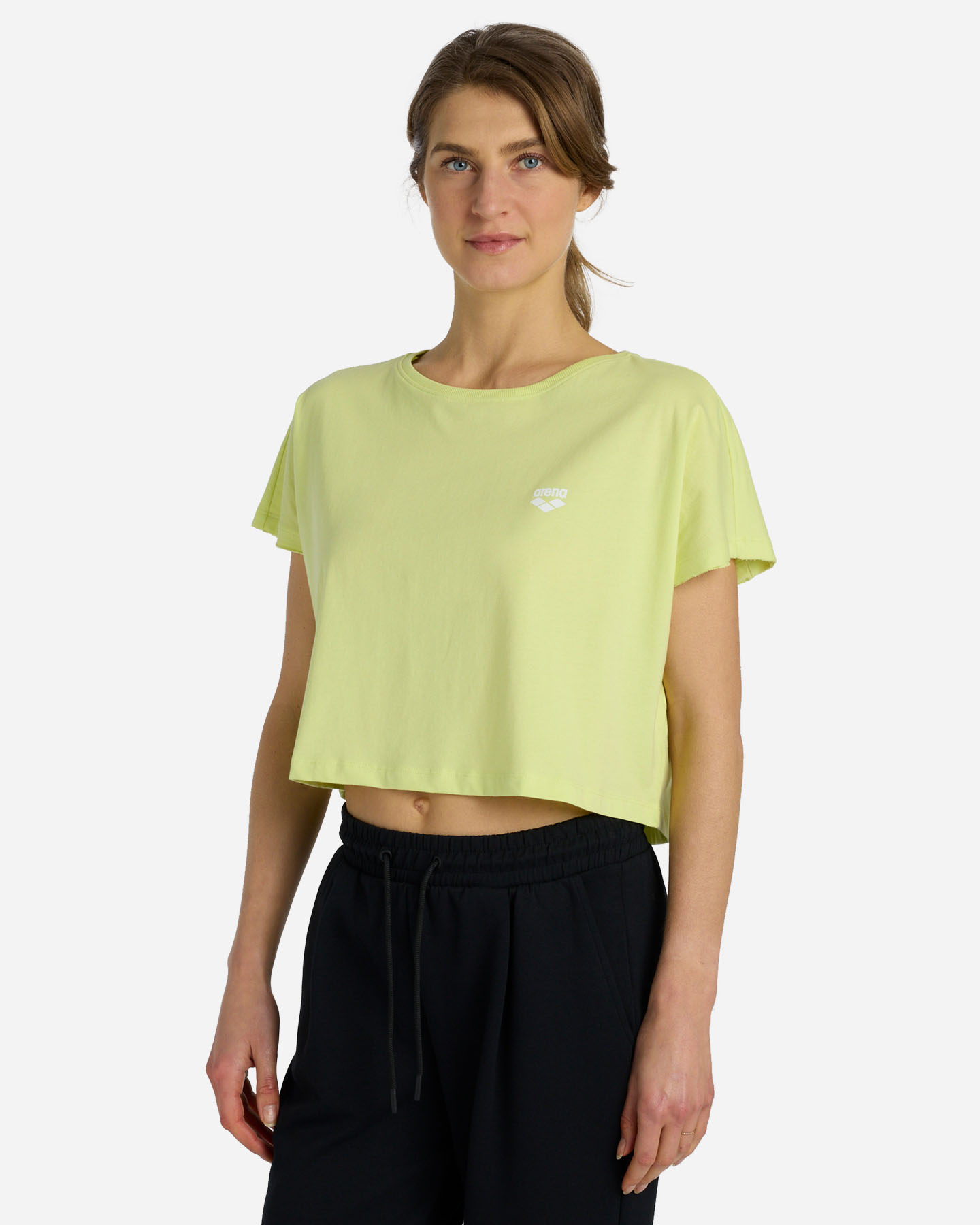 T-shirt ARENA ATHLETIC ESSENTIAL W - Giallo - 1 | Cisalfa Sport
