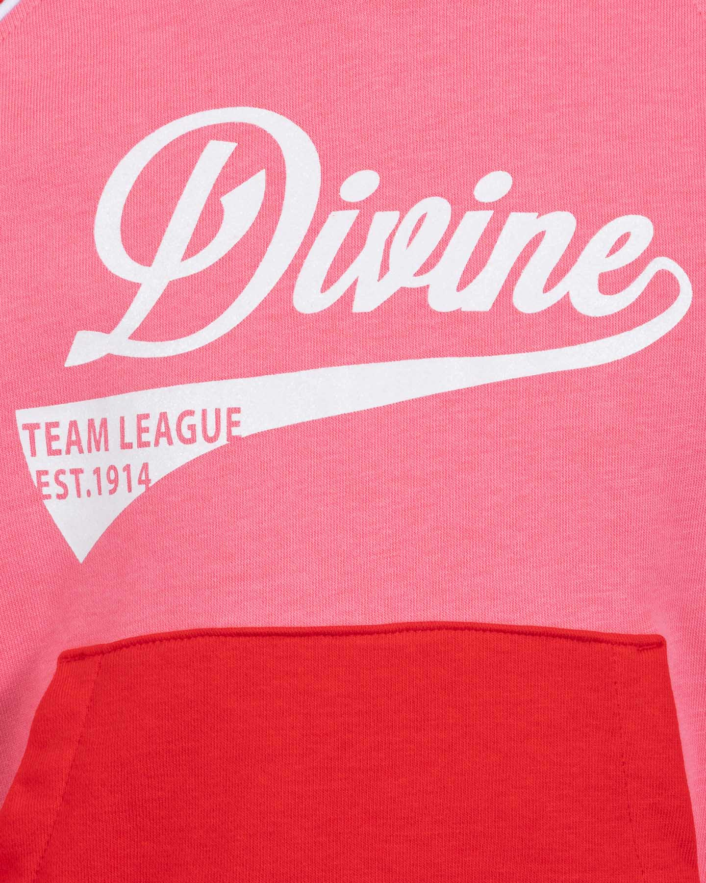 Felpa ADMIRAL BASIC SPORT JR - Rosa - 2 | Cisalfa Sport